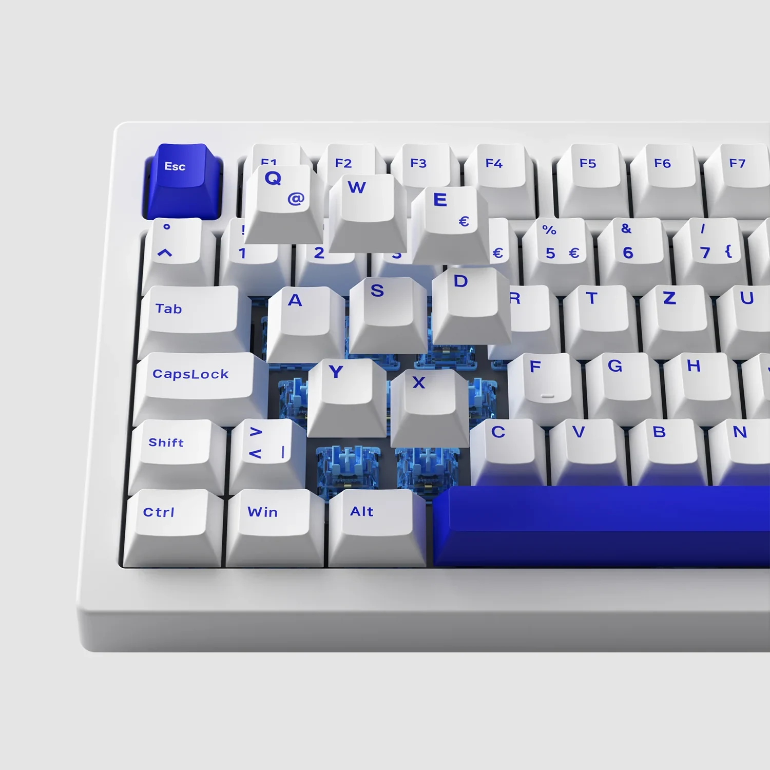 Gaming Gear AKKO 5087B Plus Blue on White
