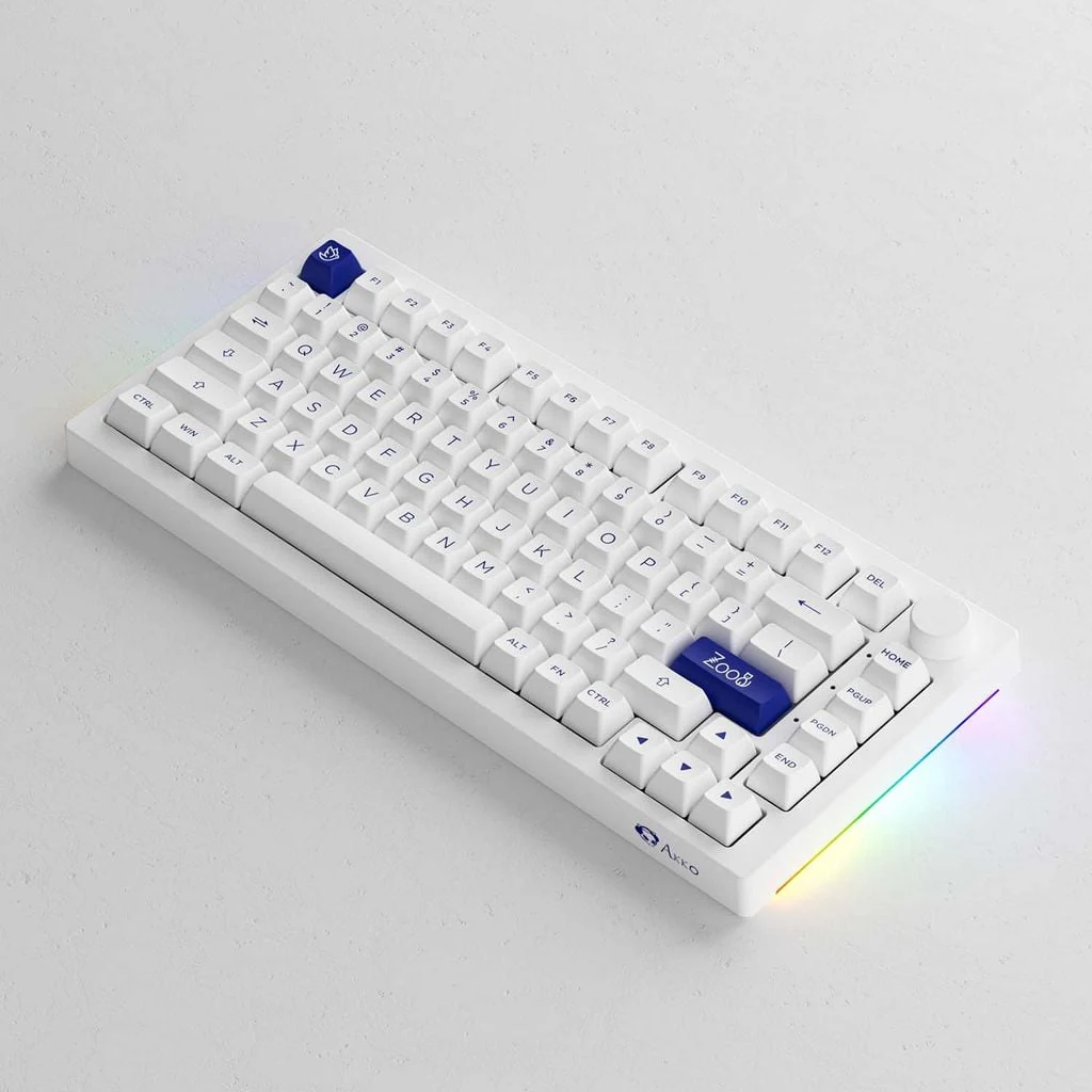 Gaming Gear AKKO 5087B Plus Blue on White