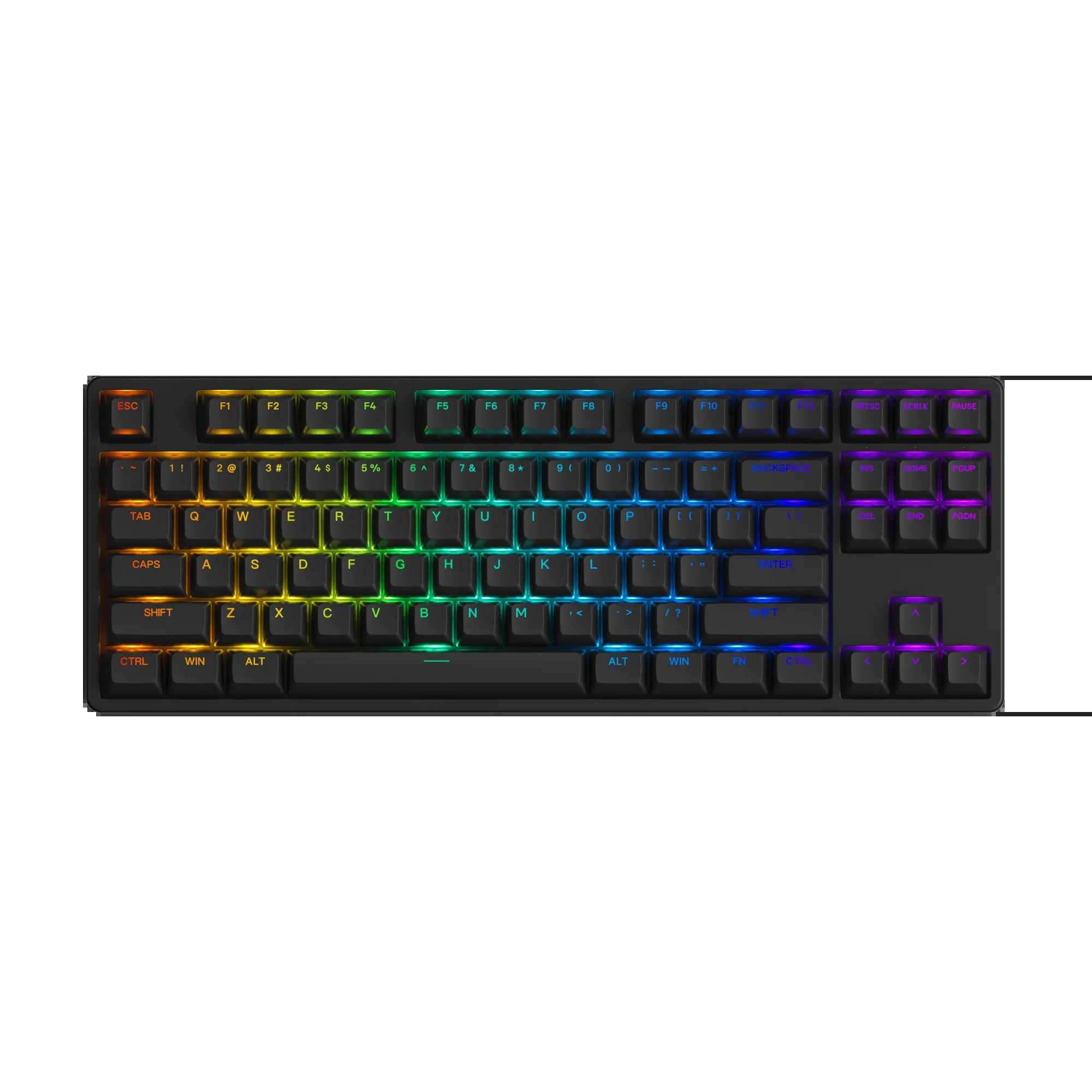 Gaming Gear AKKO 5087S Shine-Through Black
