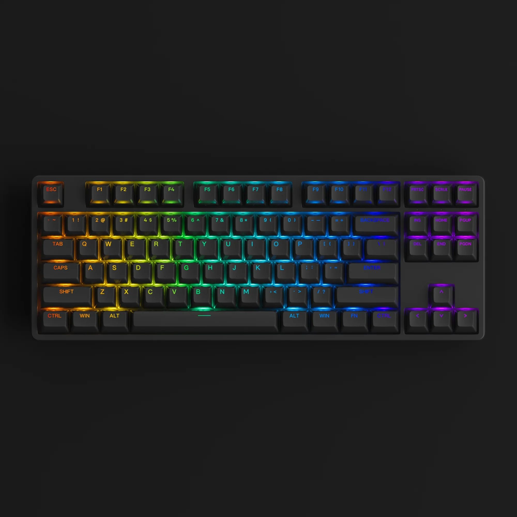 Gaming Gear AKKO 5087S Shine-Through Black