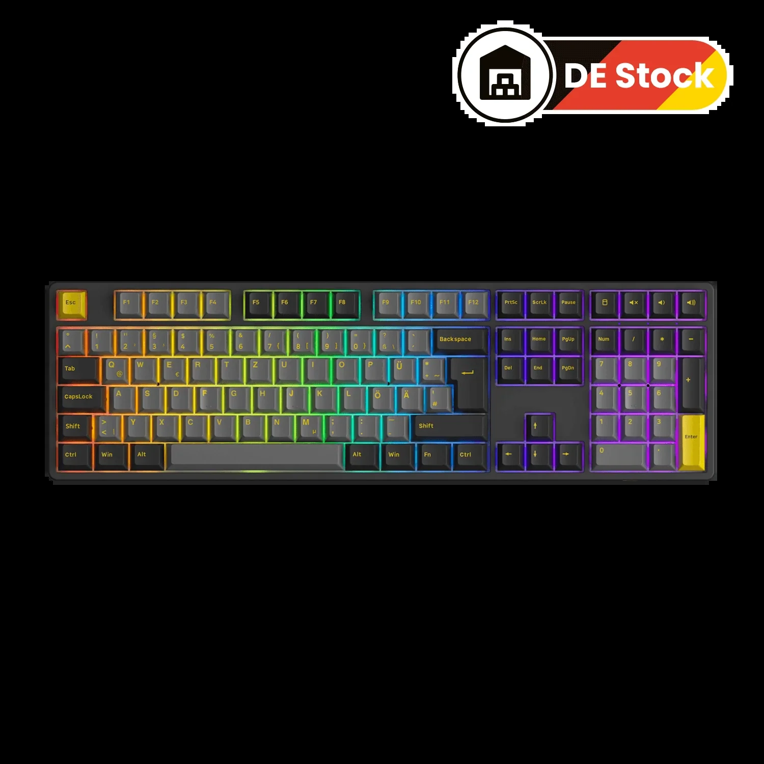 Gaming Gear AKKO 5108B Plus Black & Gold