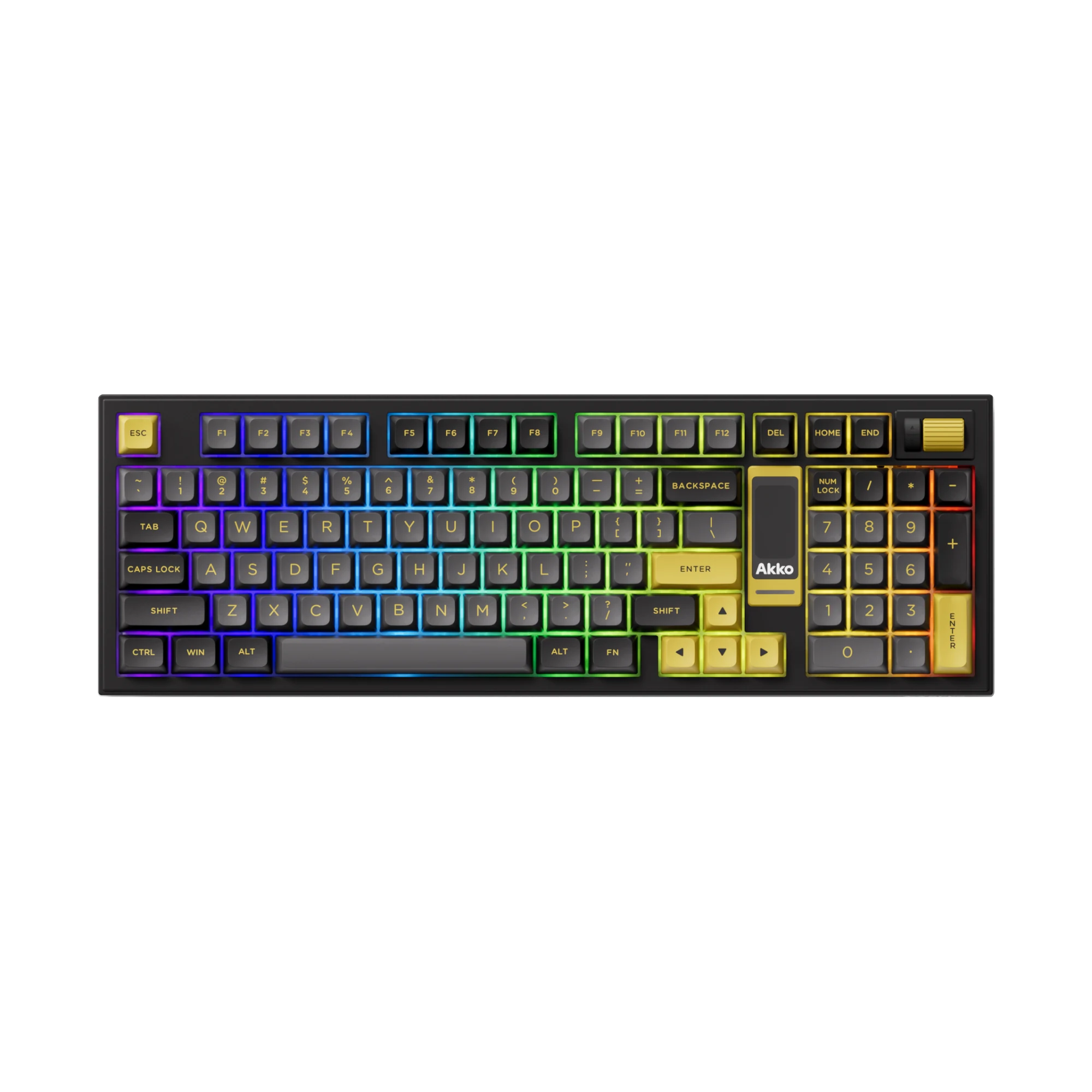 Gaming Gear AKKO Bàn di Black & Gold