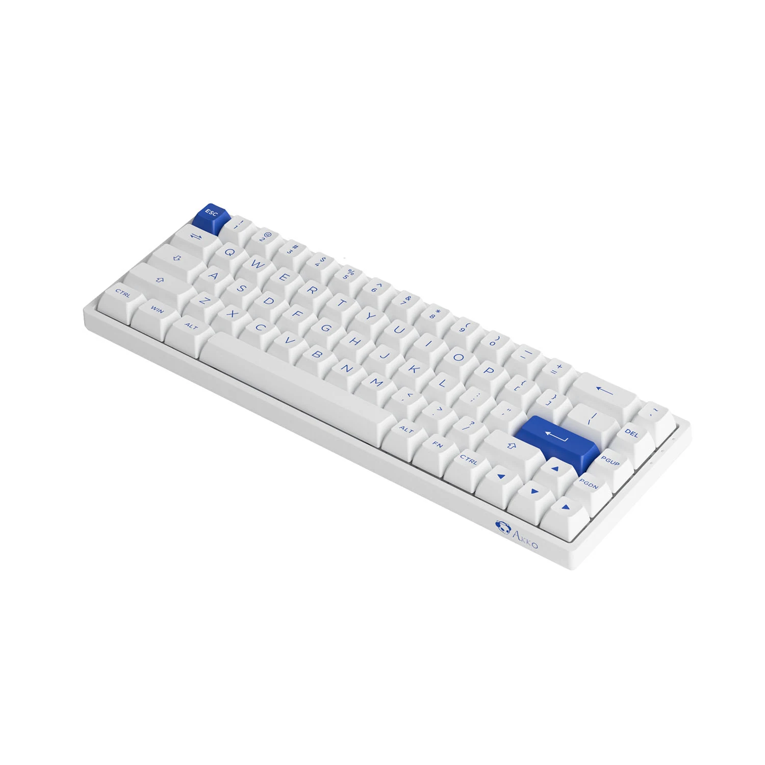 Gaming Gear AKKO Bàn di Blue on White
