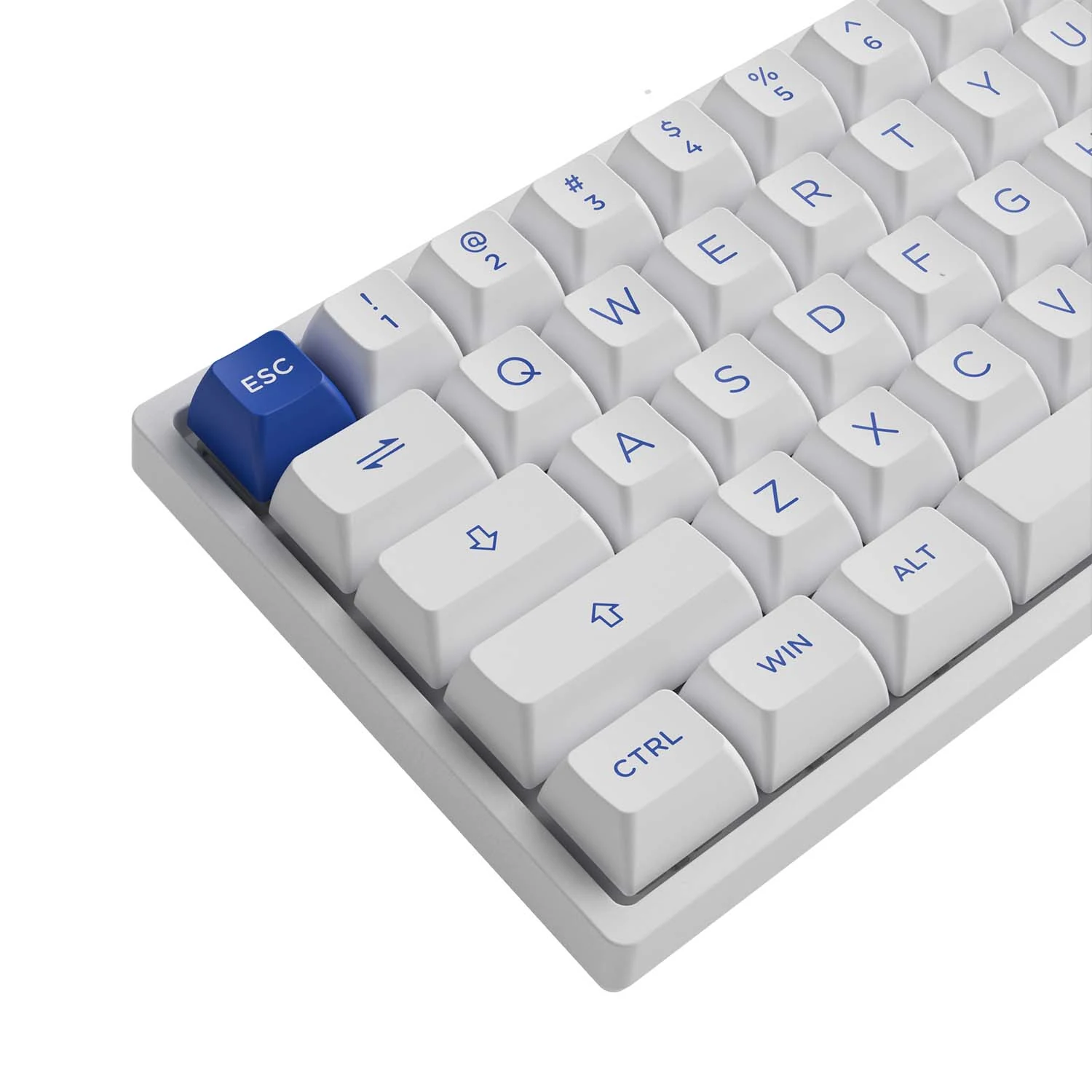 Gaming Gear AKKO Bàn di Blue on White