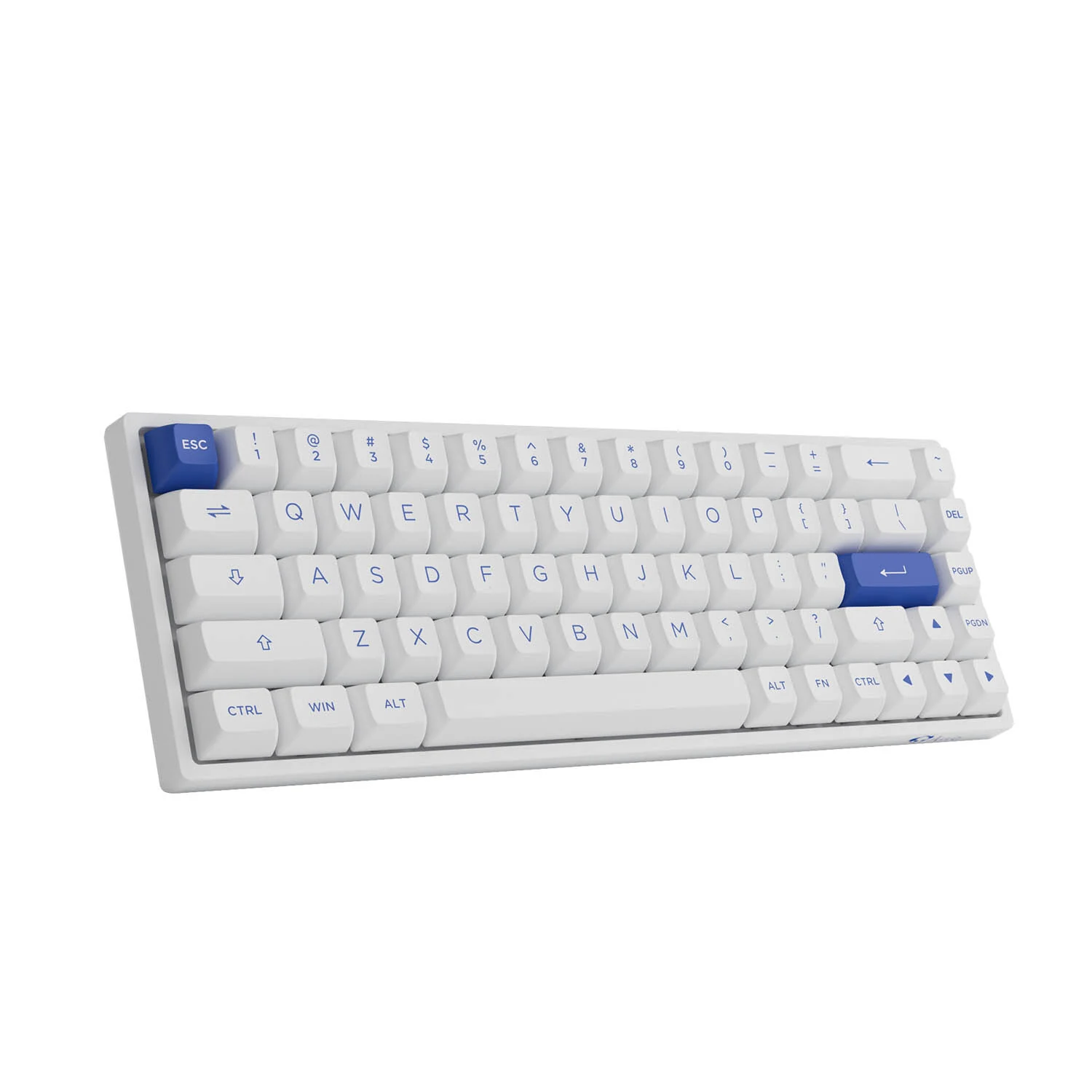 Gaming Gear AKKO Bàn di Blue on White