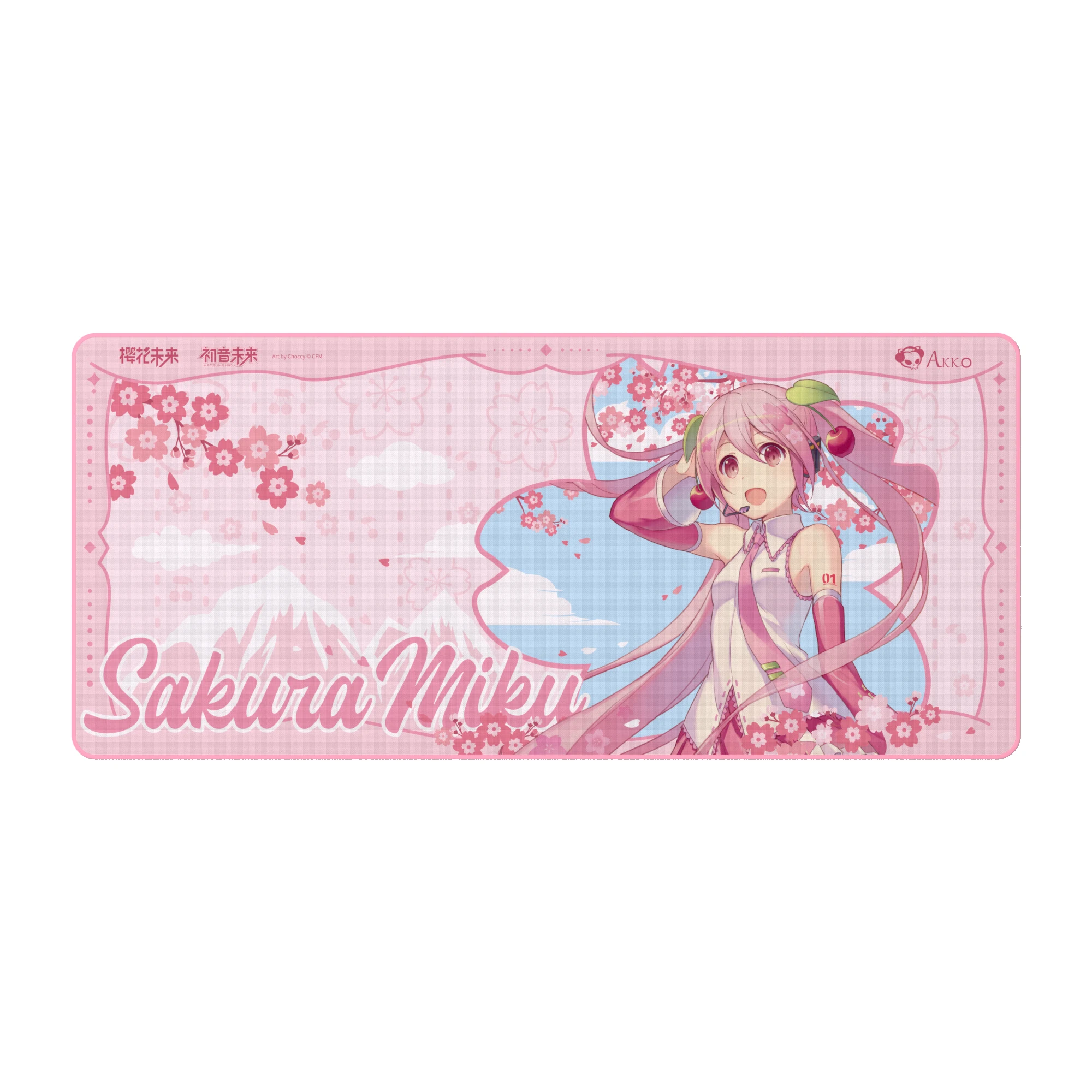Gaming Gear AKKO Bàn di Sakura Miku