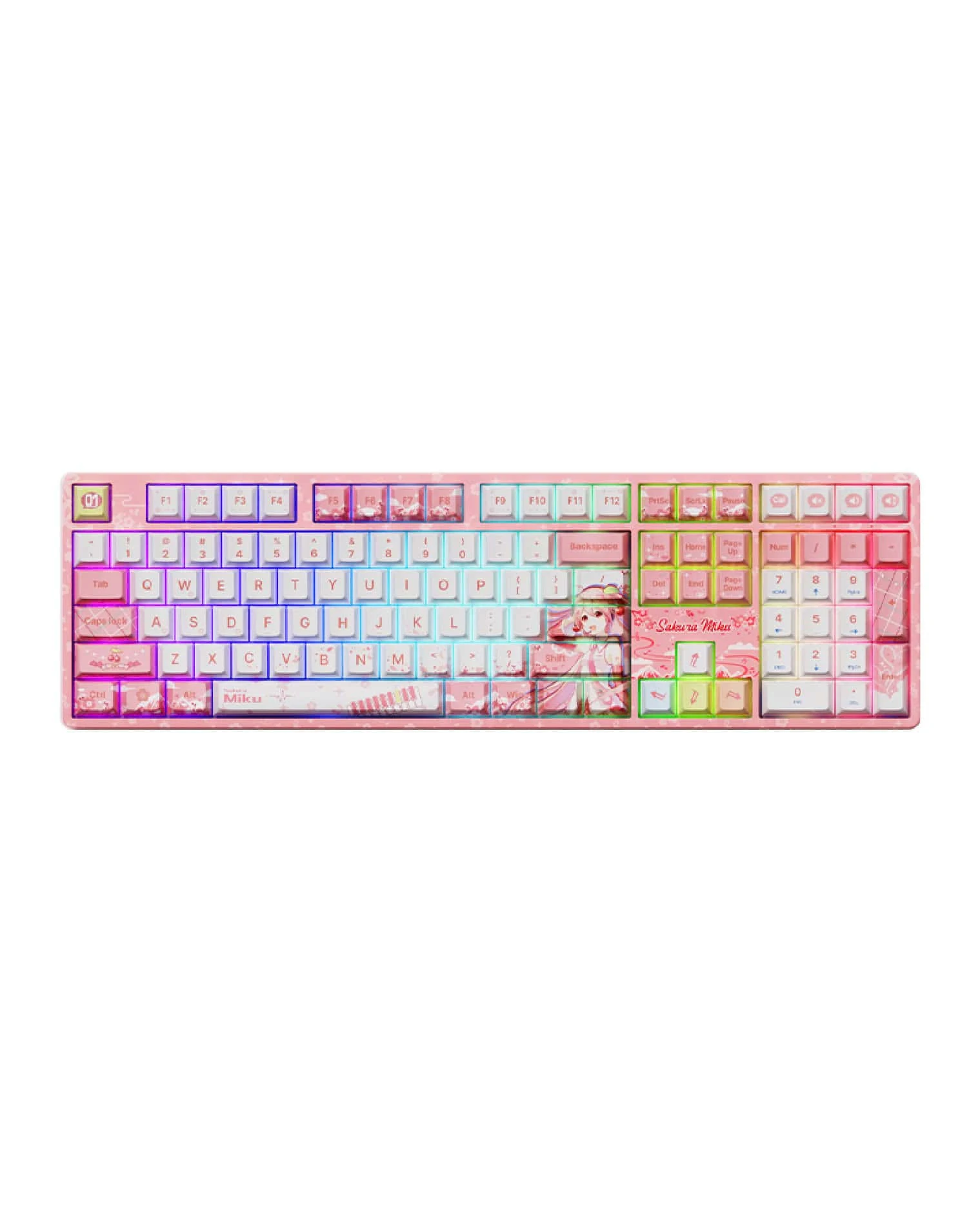 Gaming Gear AKKO Bàn di Sakura Miku