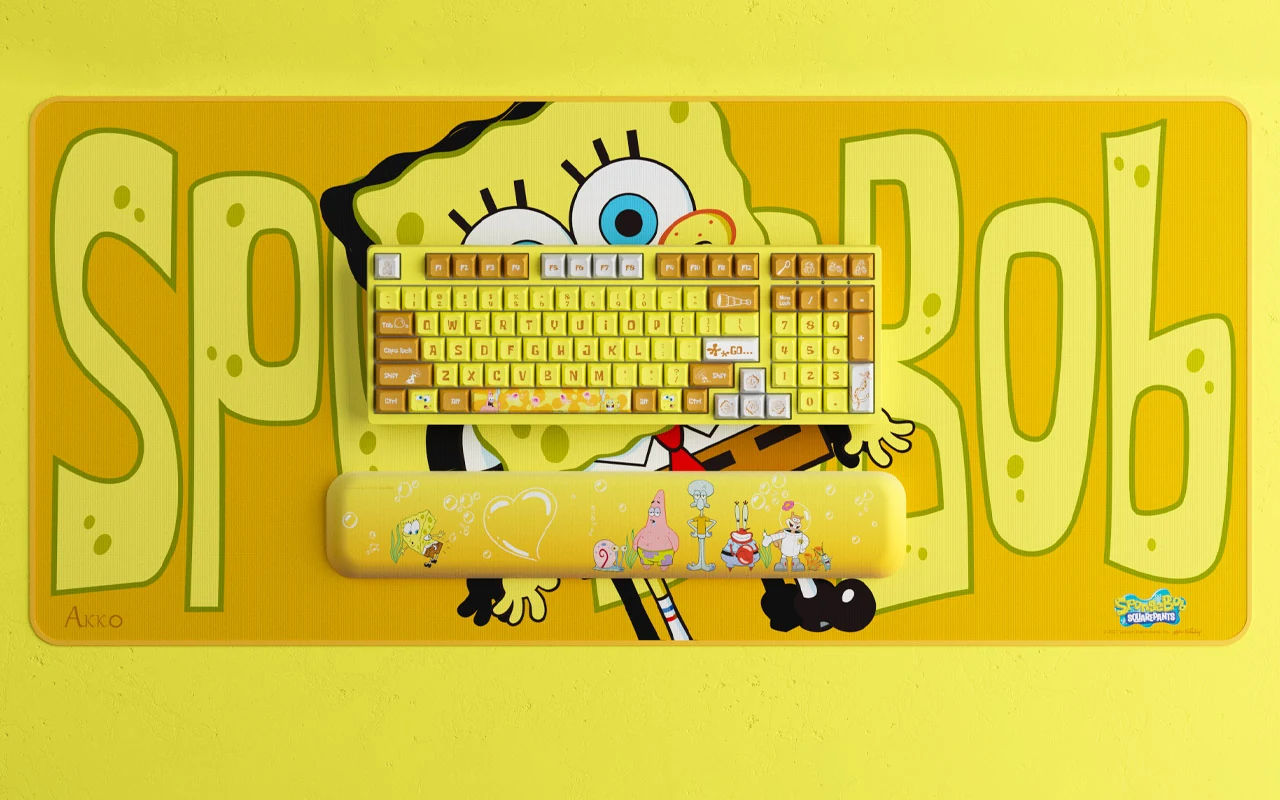 Gaming Gear AKKO Bàn di SpongeBob SquarePants