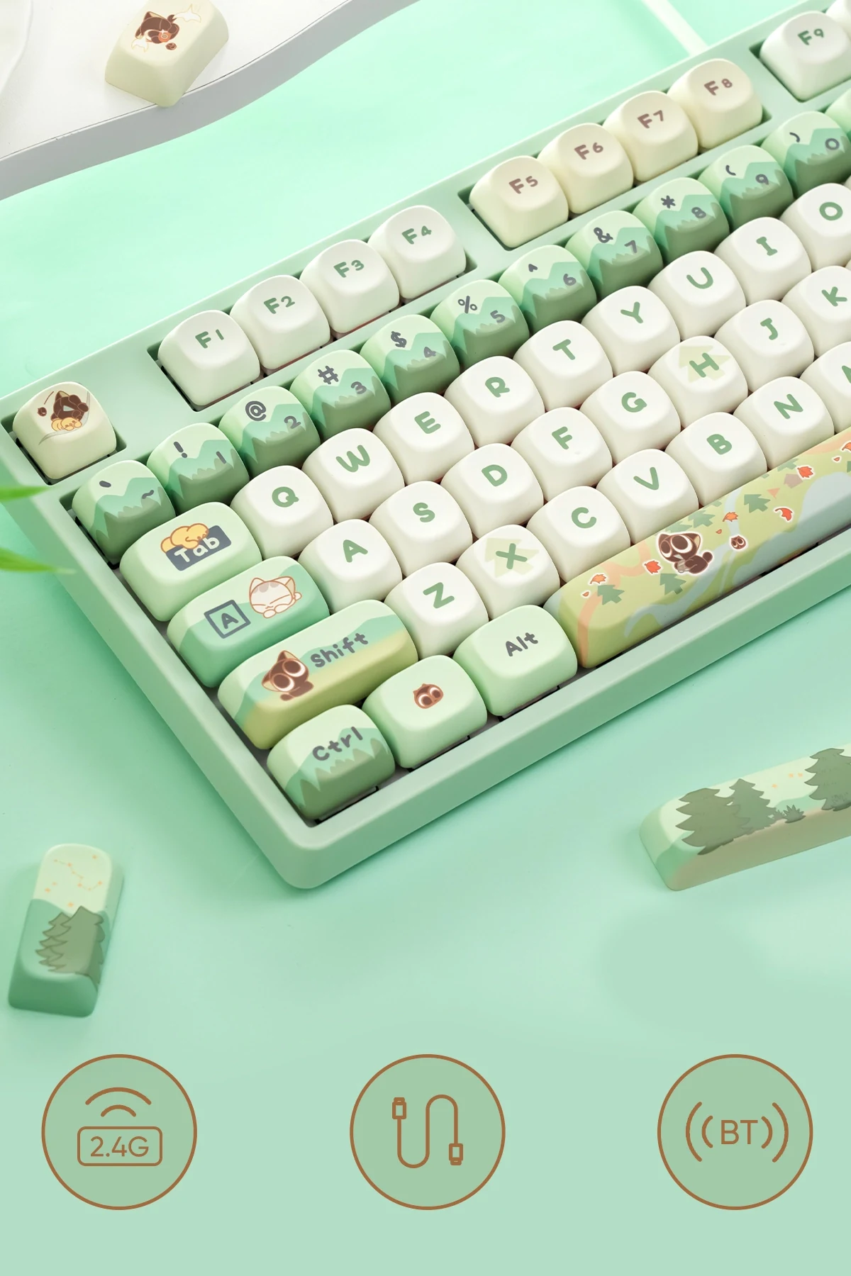 Gaming Gear AKKO Bàn di The Legend of Hei