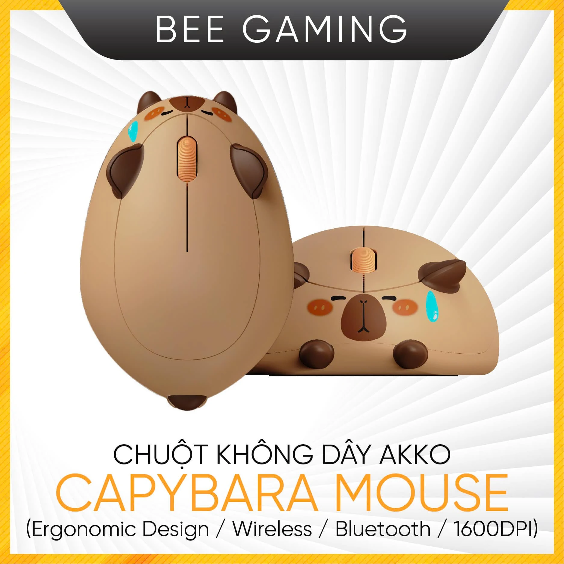 Gaming Gear AKKO Capybara Mouse