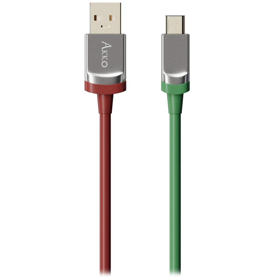 Gaming Gear AKKO Coiled Cable Matcha Green