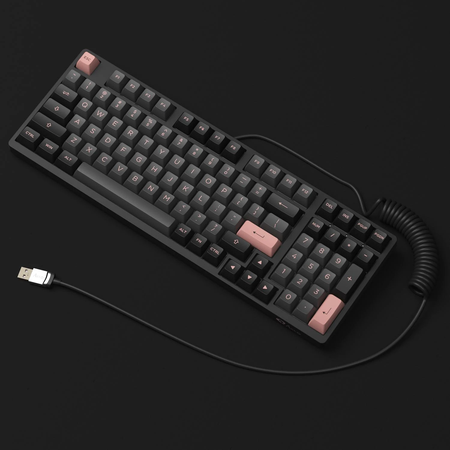 Gaming Gear AKKO Coiled Cable Purple