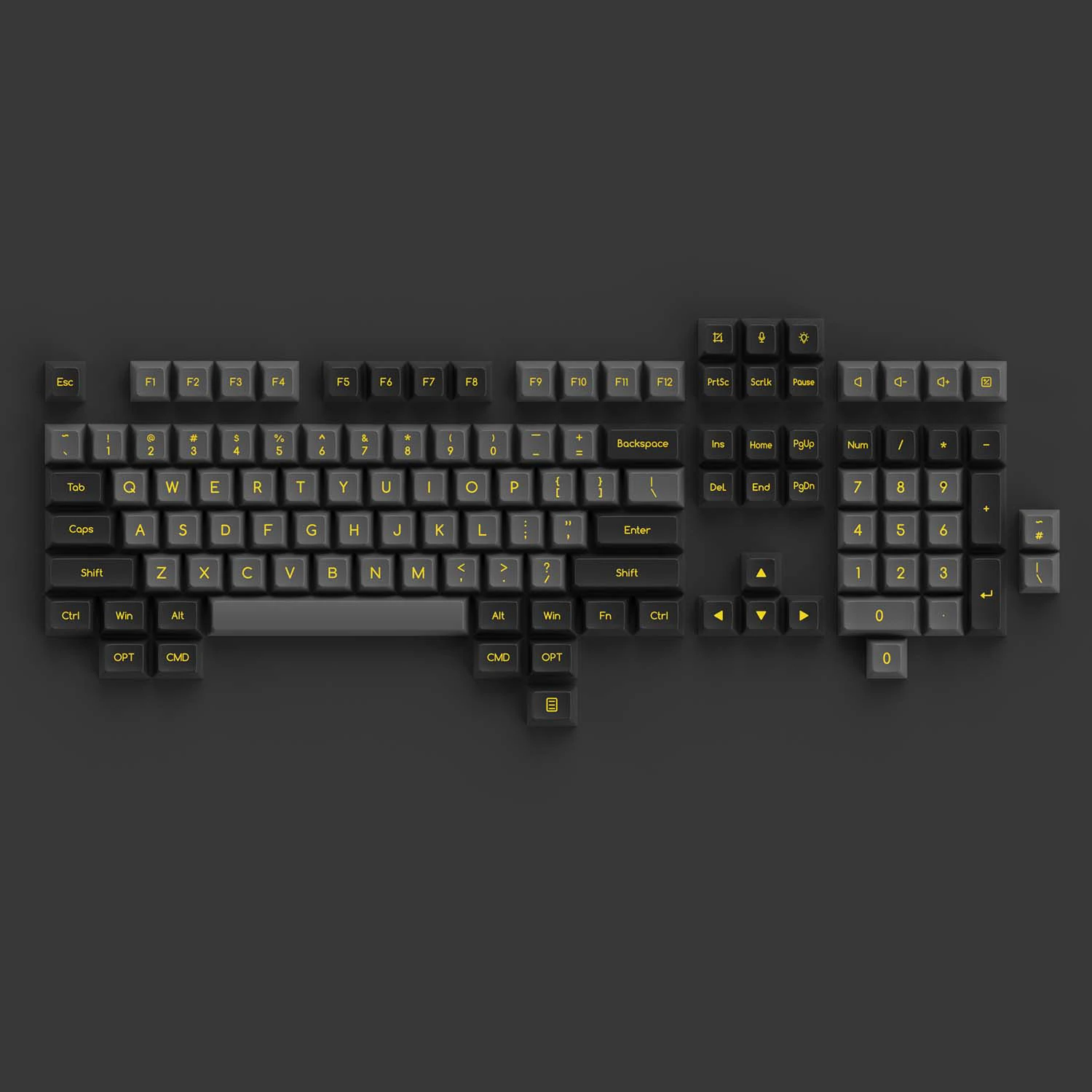 Gaming Gear AKKO JIN01 Black & Gold