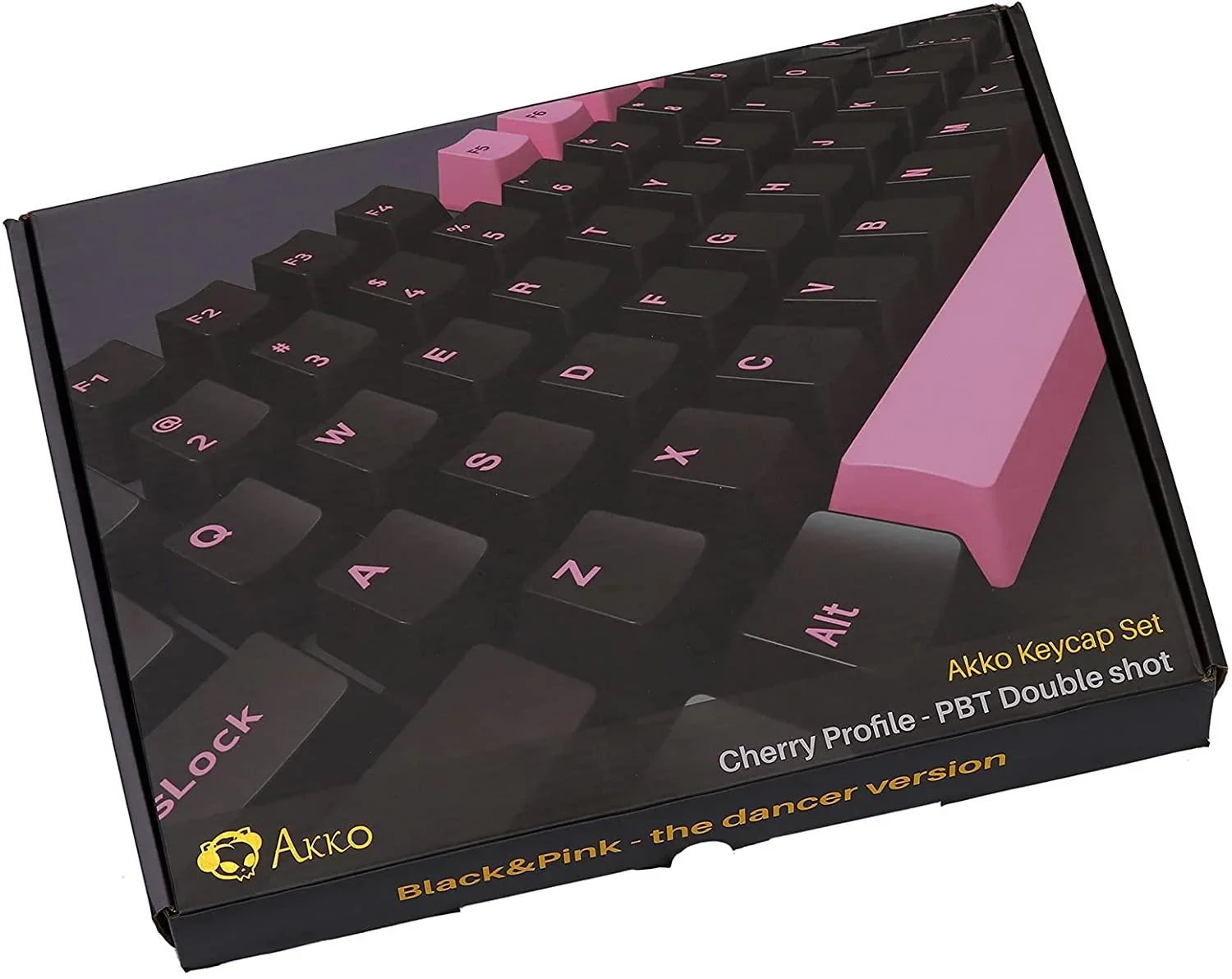 Gaming Gear AKKO Keycap Black & Pink