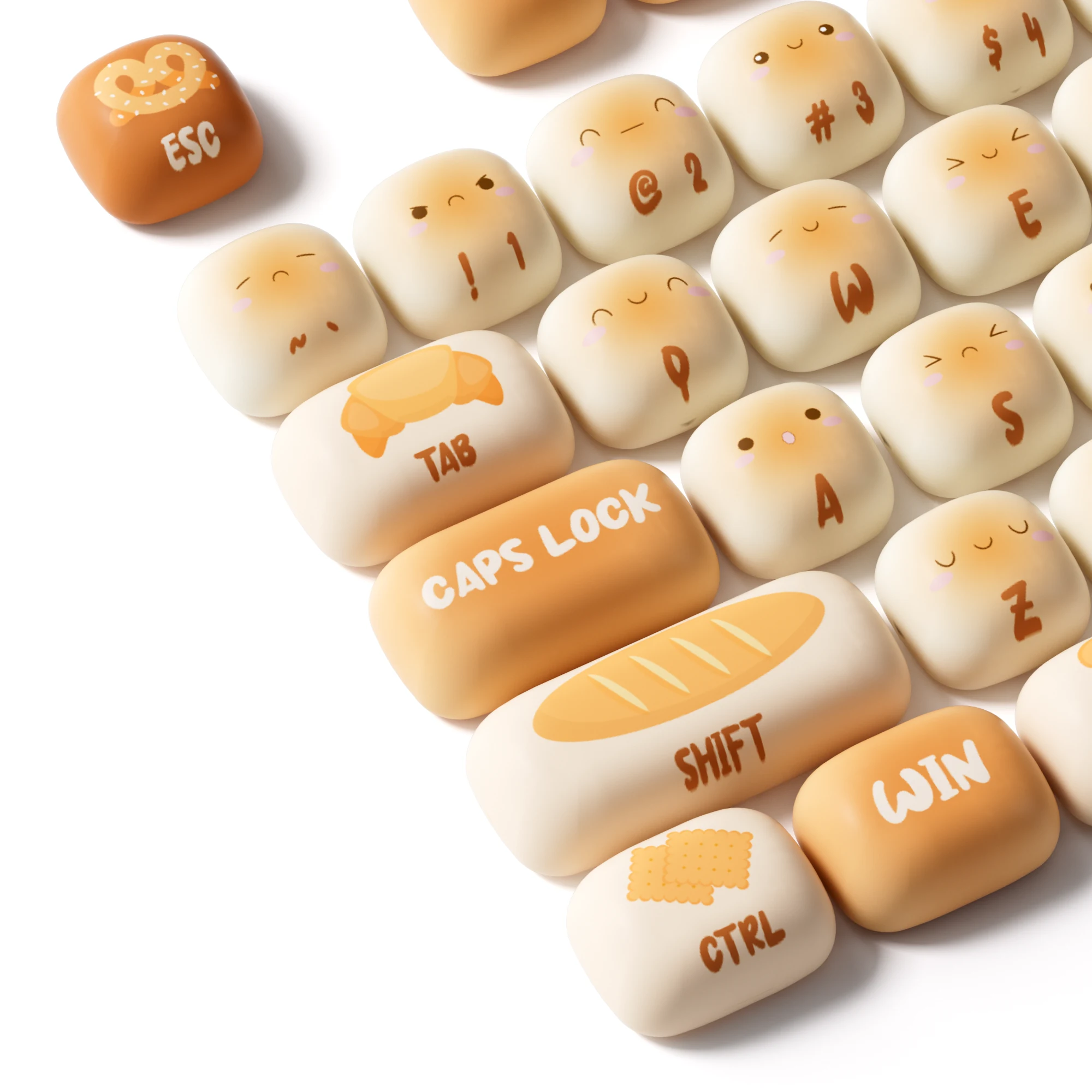 Gaming Gear AKKO Keycap Bun Wonderland