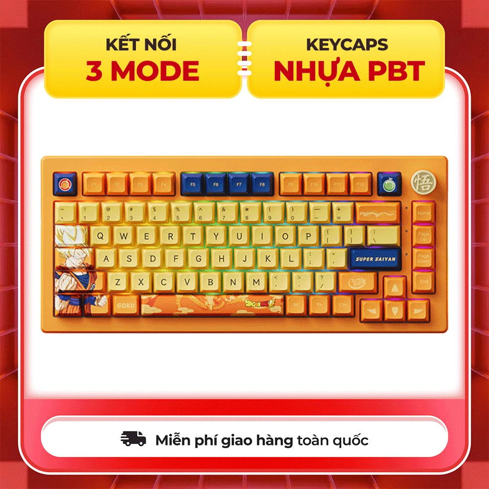 Gaming Gear AKKO Keycap Dragon Ball Super