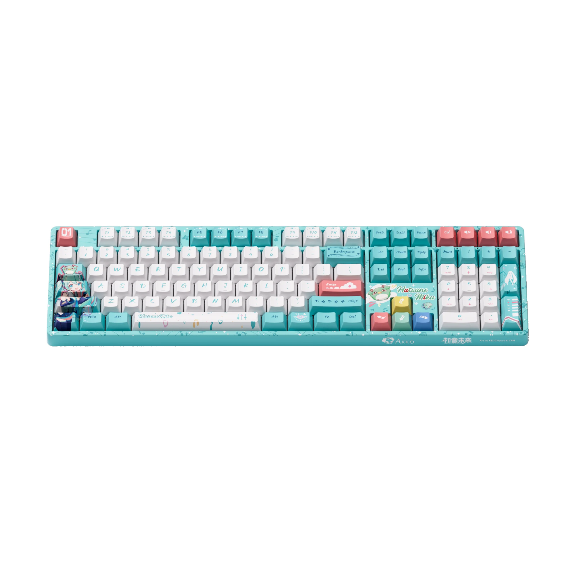 Gaming Gear AKKO Keycap Hatsune Miku
