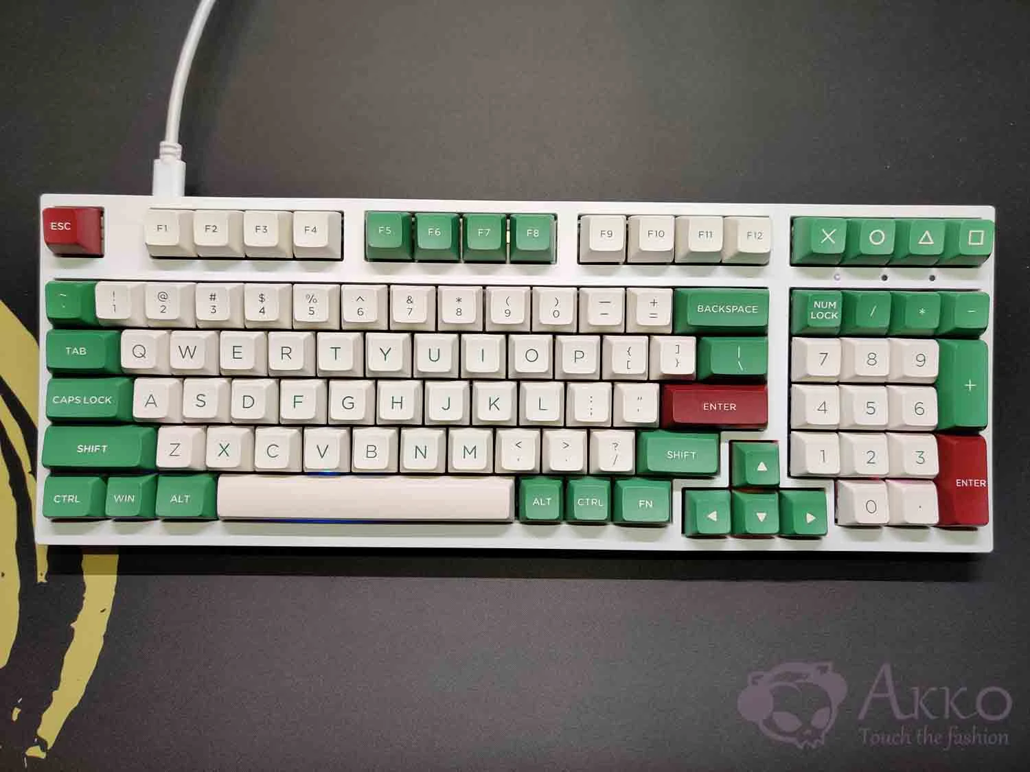 Gaming Gear AKKO Keycap Matcha Red Bean