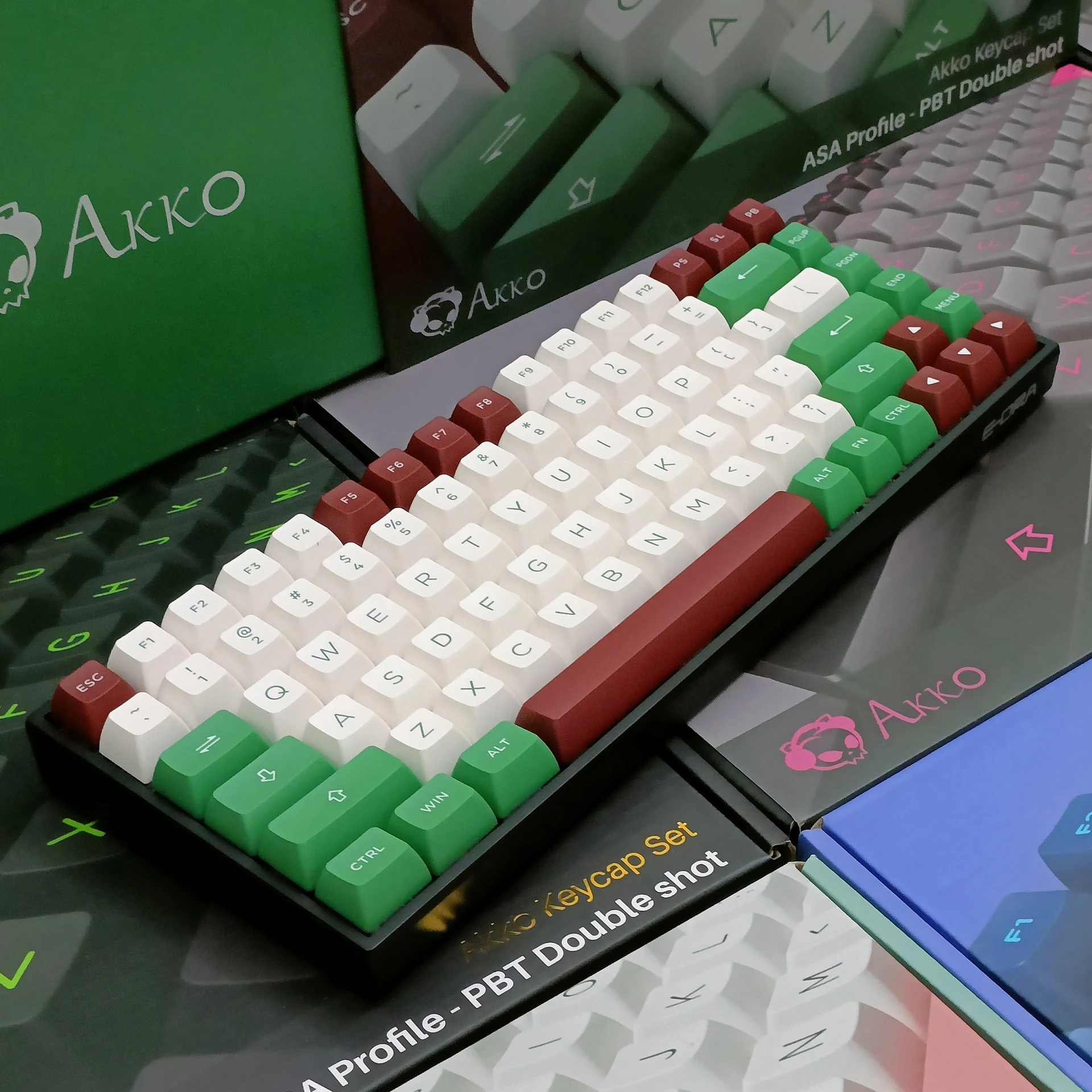 Gaming Gear AKKO Keycap Matcha Red Bean