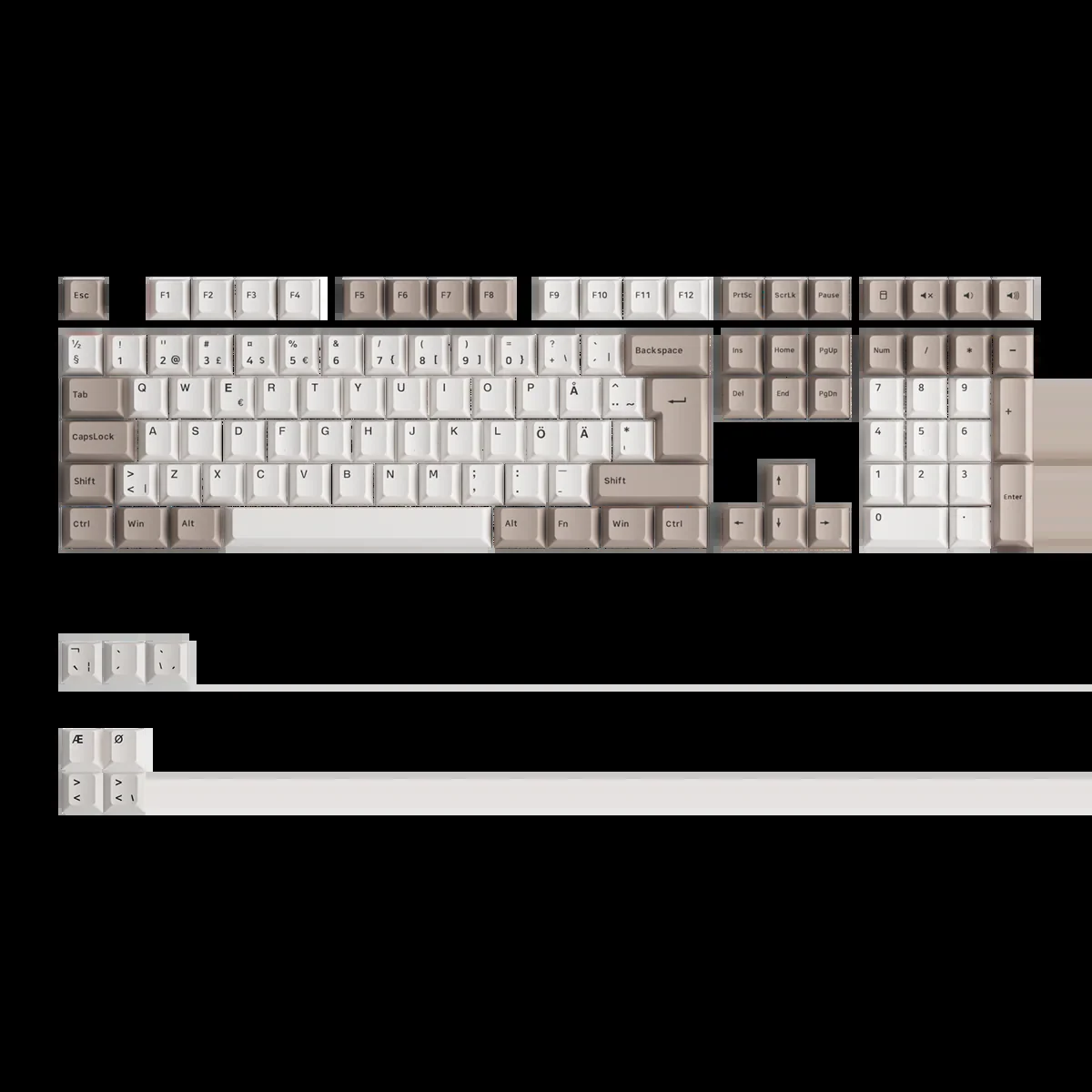 Gaming Gear AKKO Keycap Steam Engine