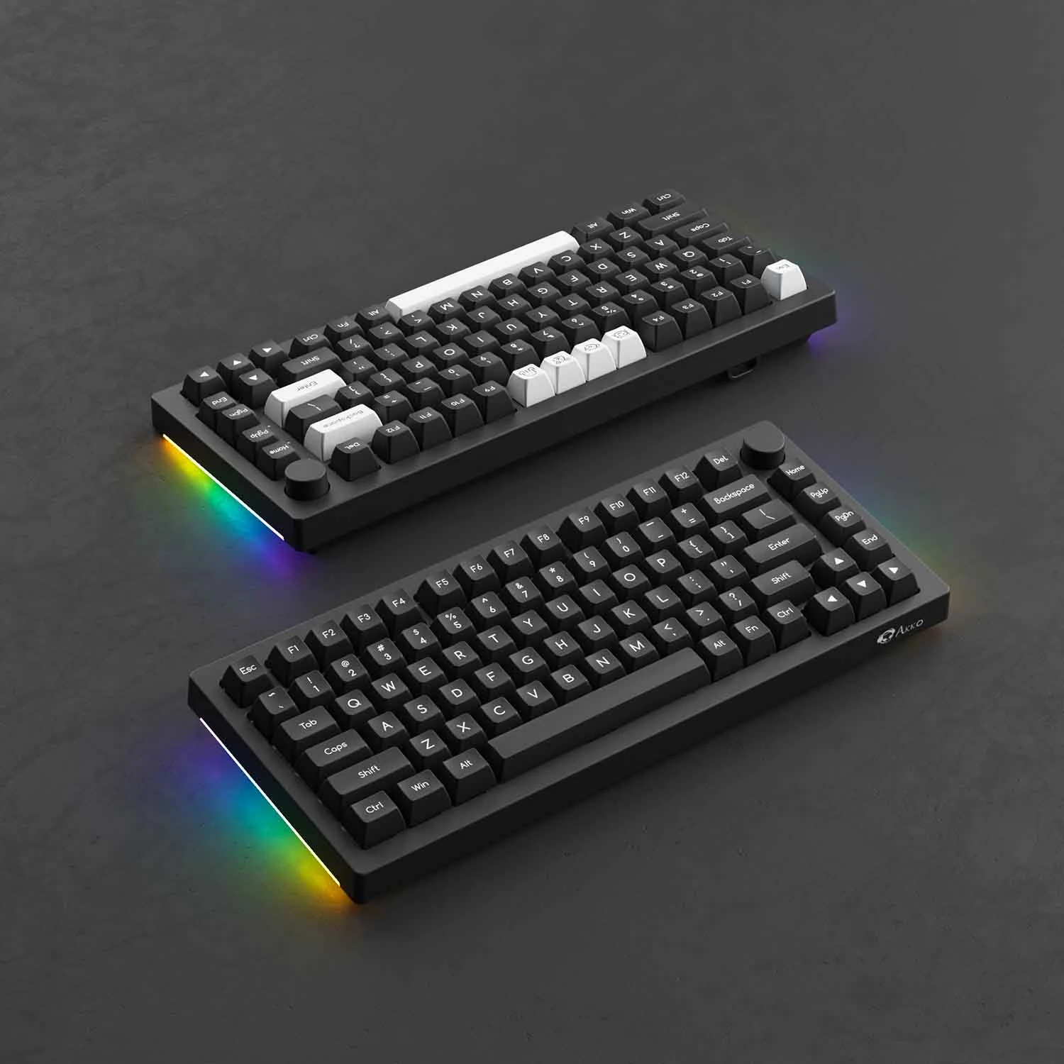 Gaming Gear AKKO Keycap White on Black
