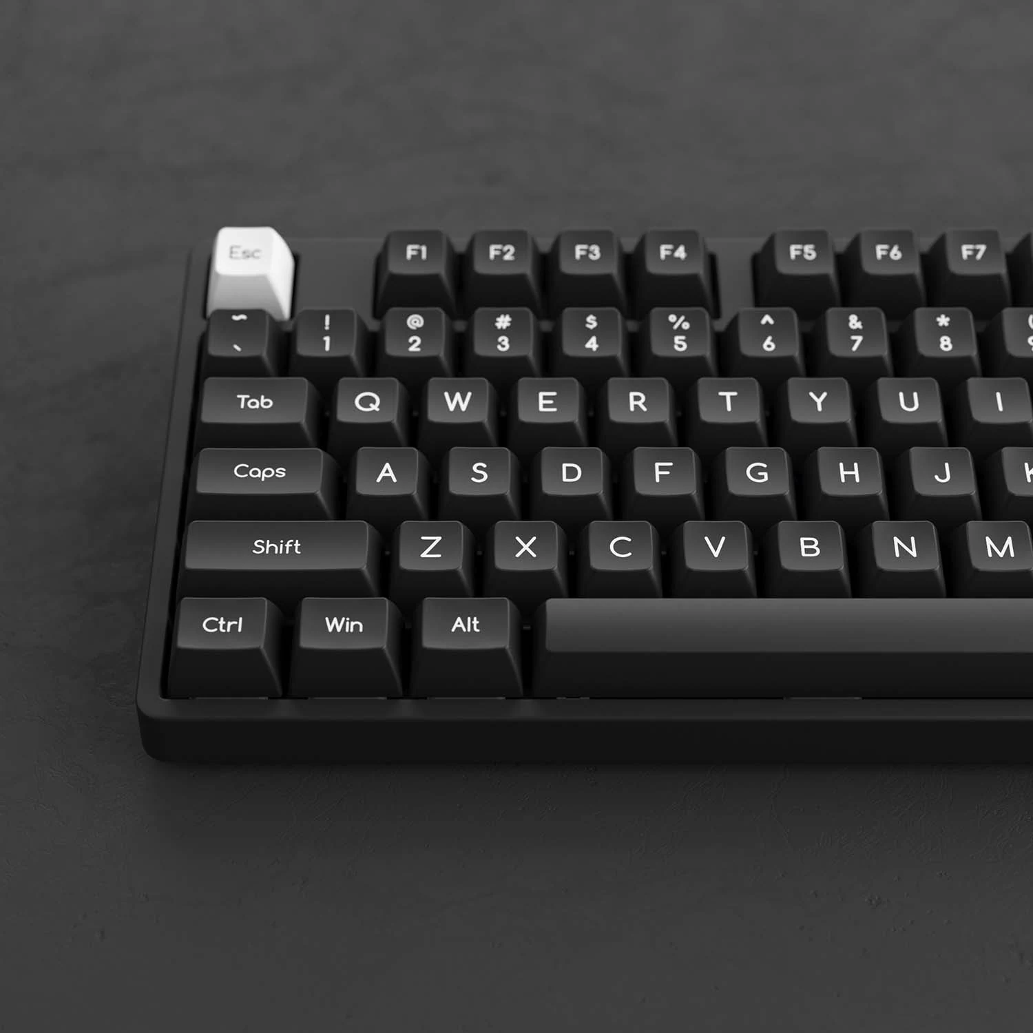 Gaming Gear AKKO Keycap White on Black