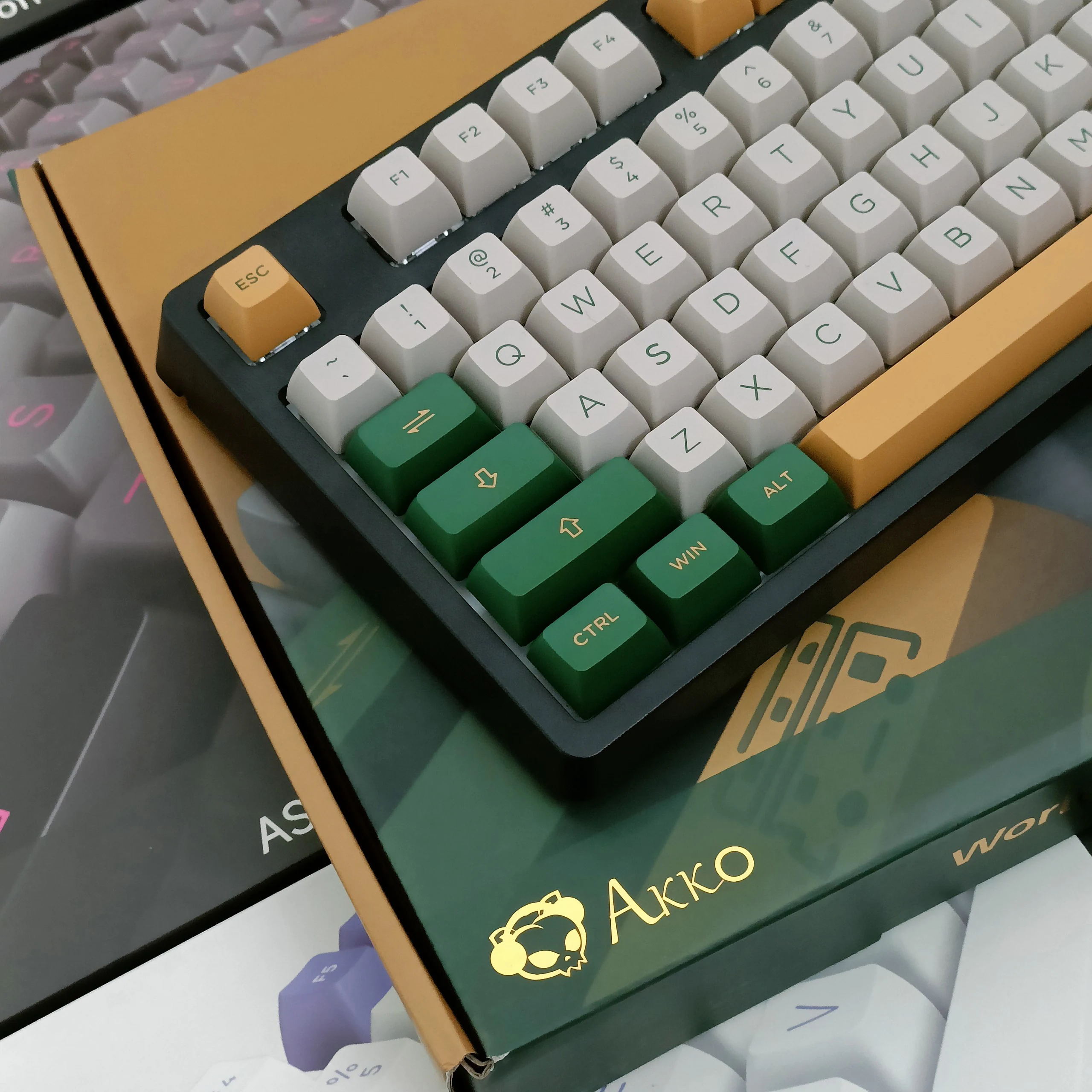 Gaming Gear AKKO Keycap World Tour London