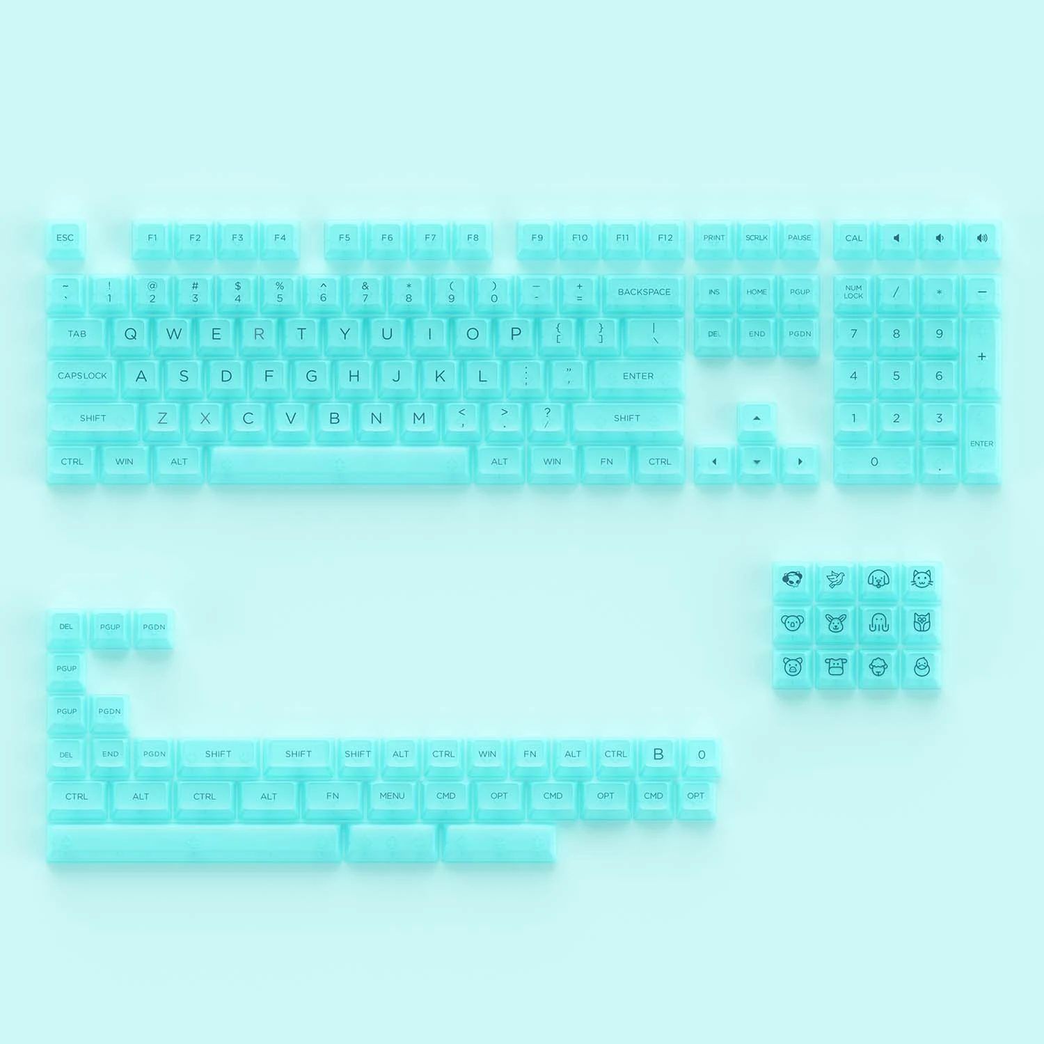 Gaming Gear AKKO LW325 Tiffany Blue