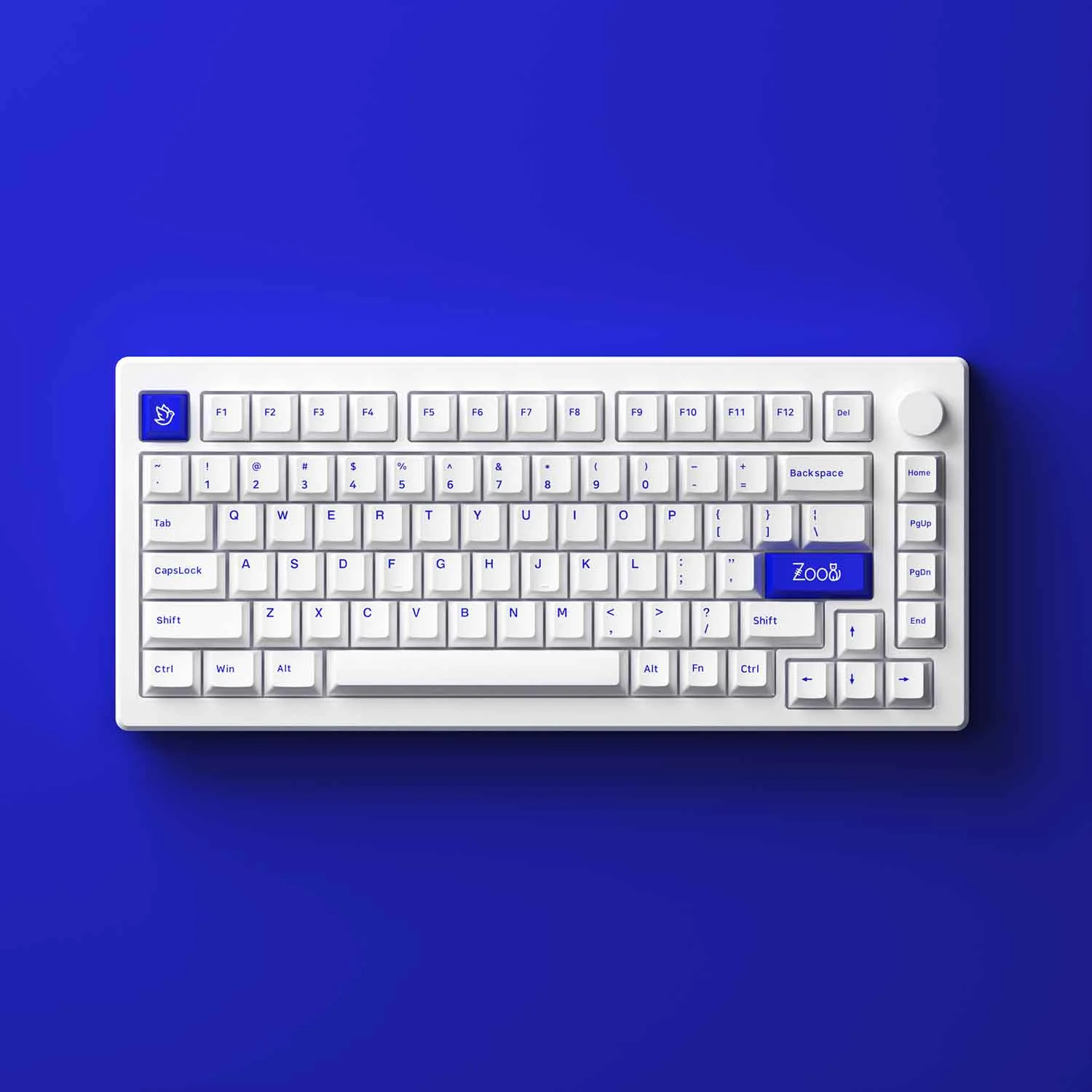 Gaming Gear AKKO MOD007 PC Blue on White