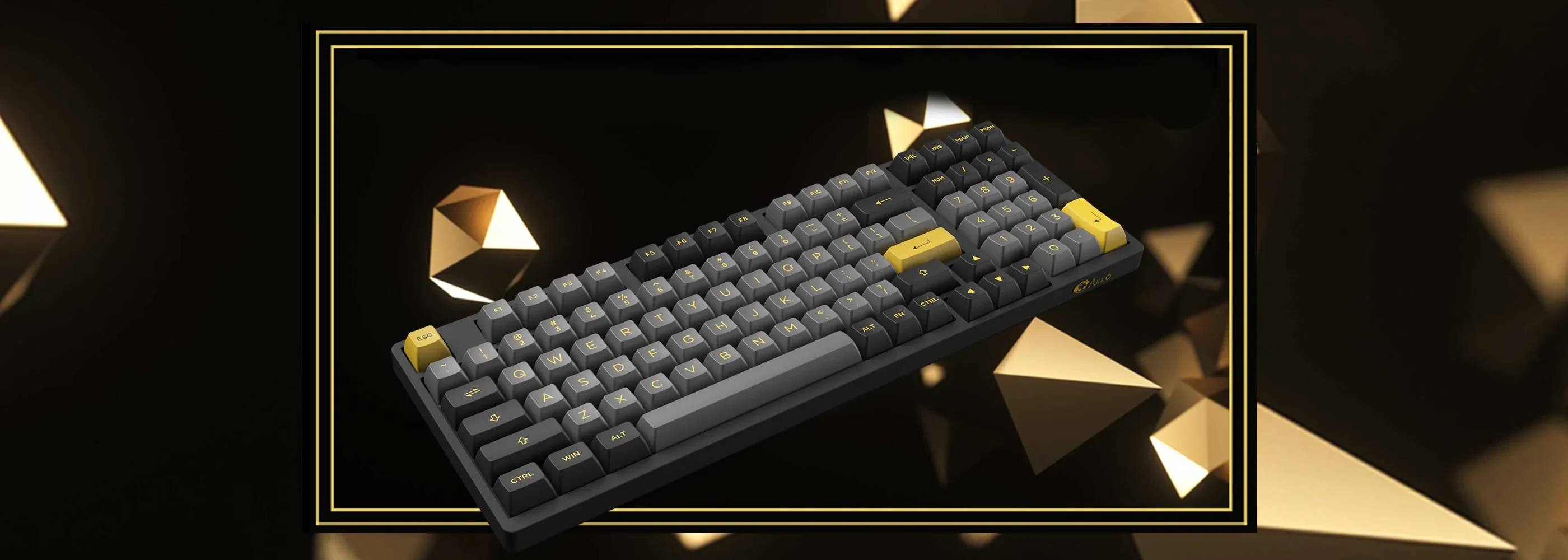 Gaming Gear AKKO MOD008B Plus Black & Gold