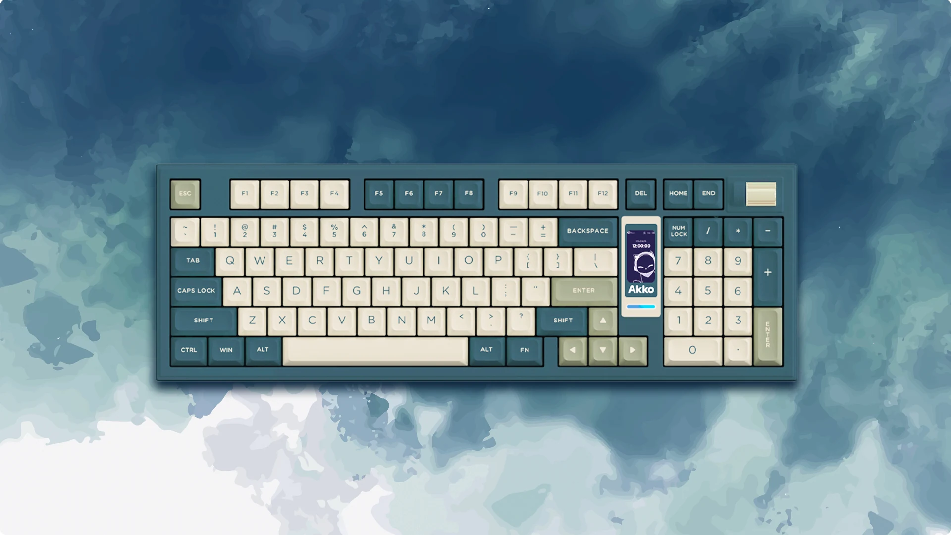 Gaming Gear AKKO MOD008B Plus Ink Green