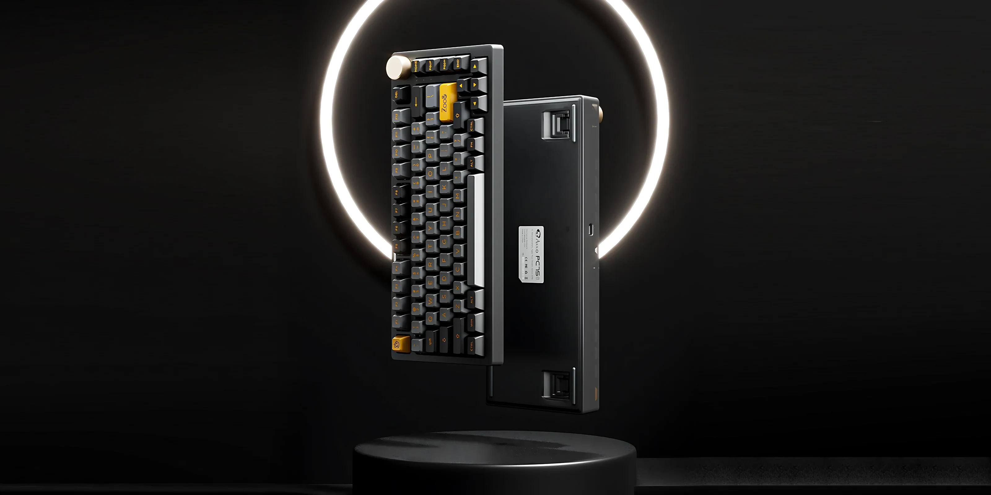 Gaming Gear AKKO PC75B Plus Black & Gold