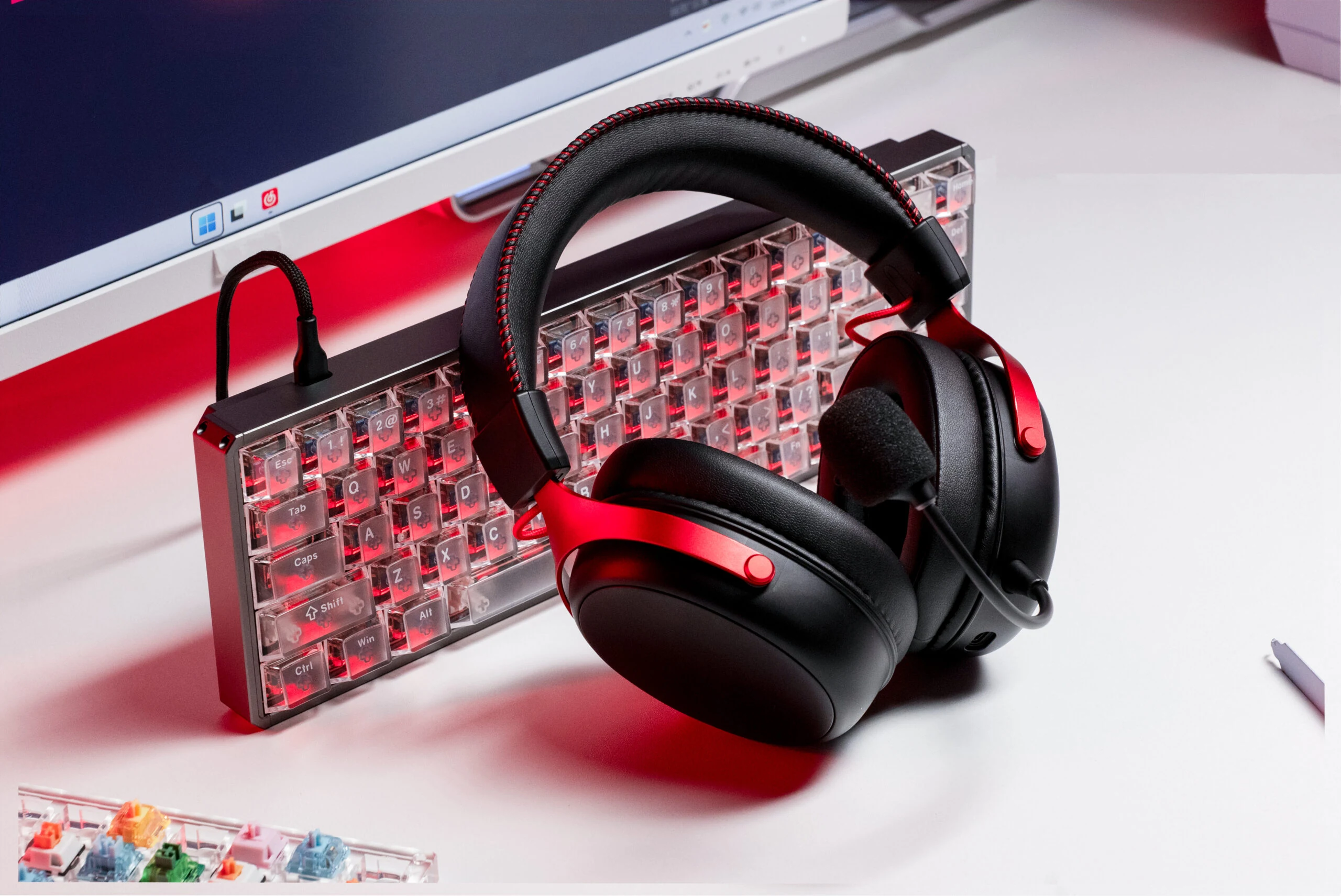 Gaming Gear AKKO Verge S9 Ultra Black Red