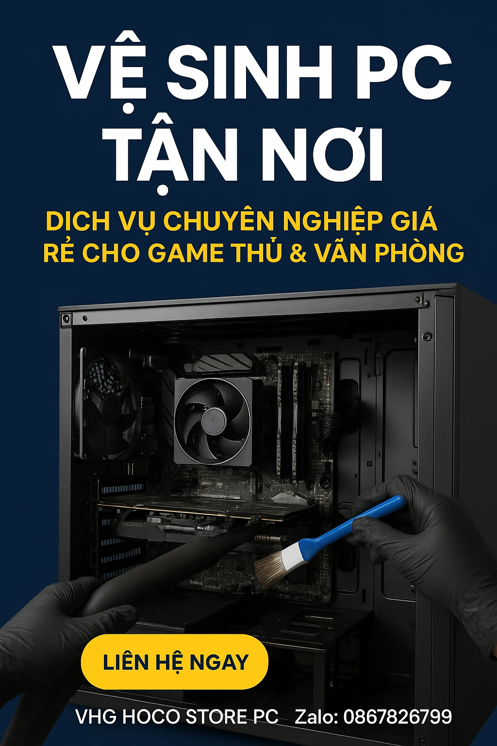 Cài phần mềm, game