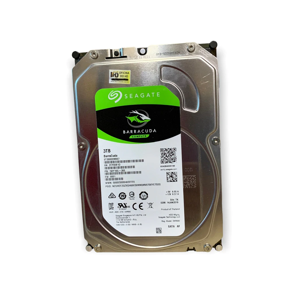 HDD Seagate BarraCuda 3TB 3.5 inch - ST3000DM007