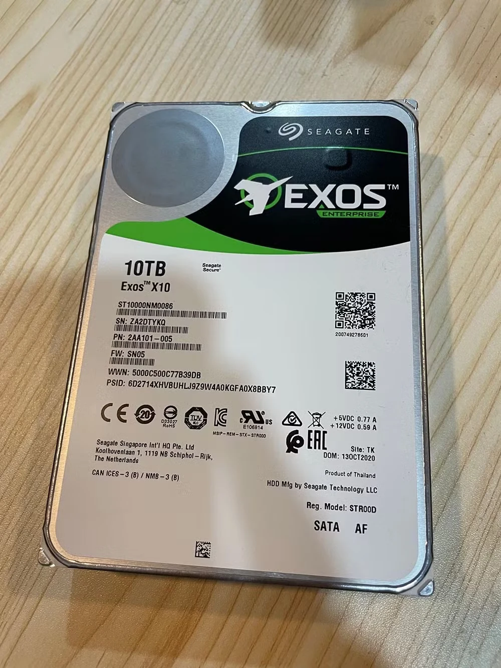 HDD Seagate Exos X10 10TB 3.5 inch - ST10000NM0086