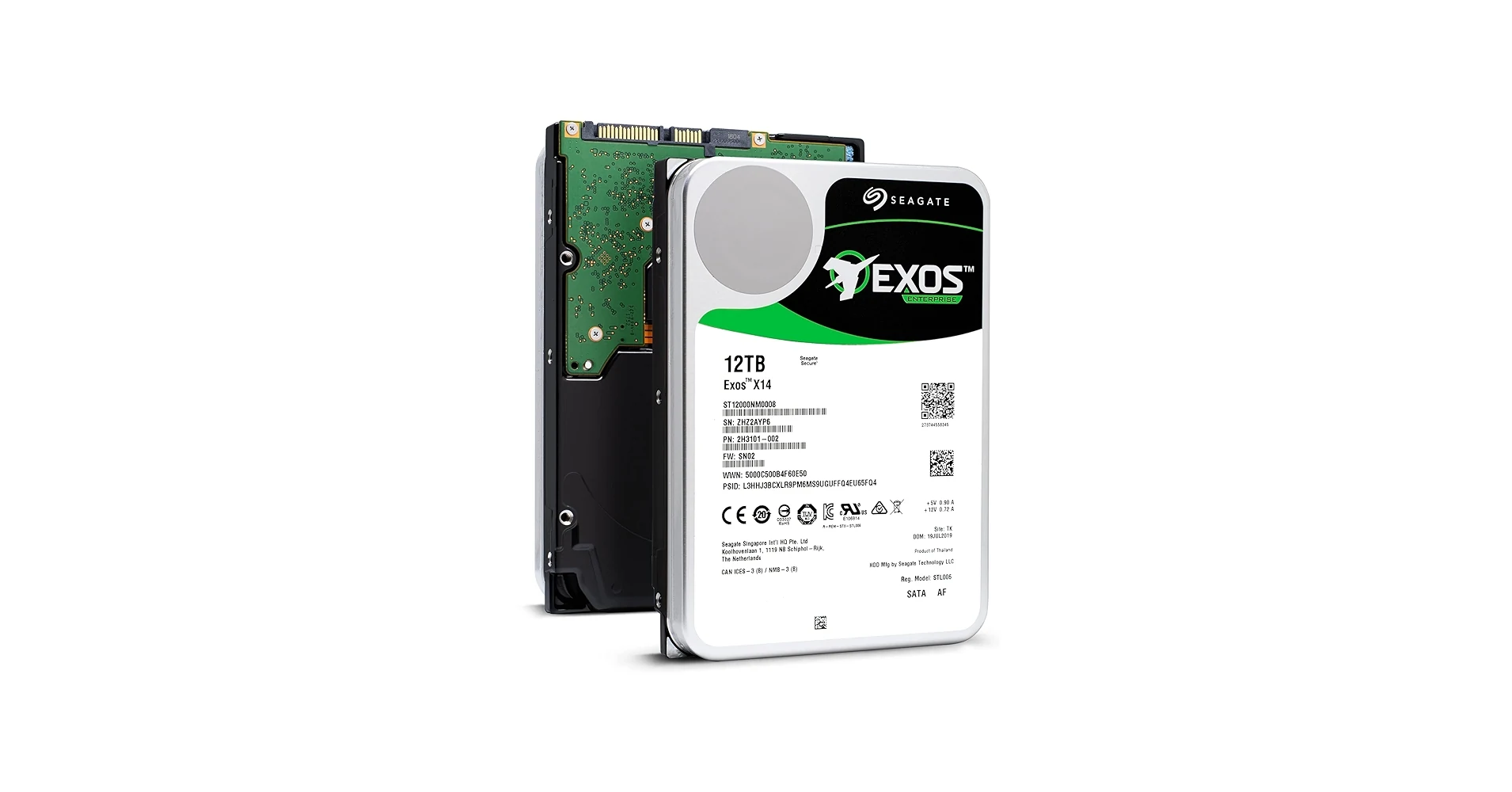 HDD Seagate Exos X14 12TB 3.5 inch - ST12000NM0008