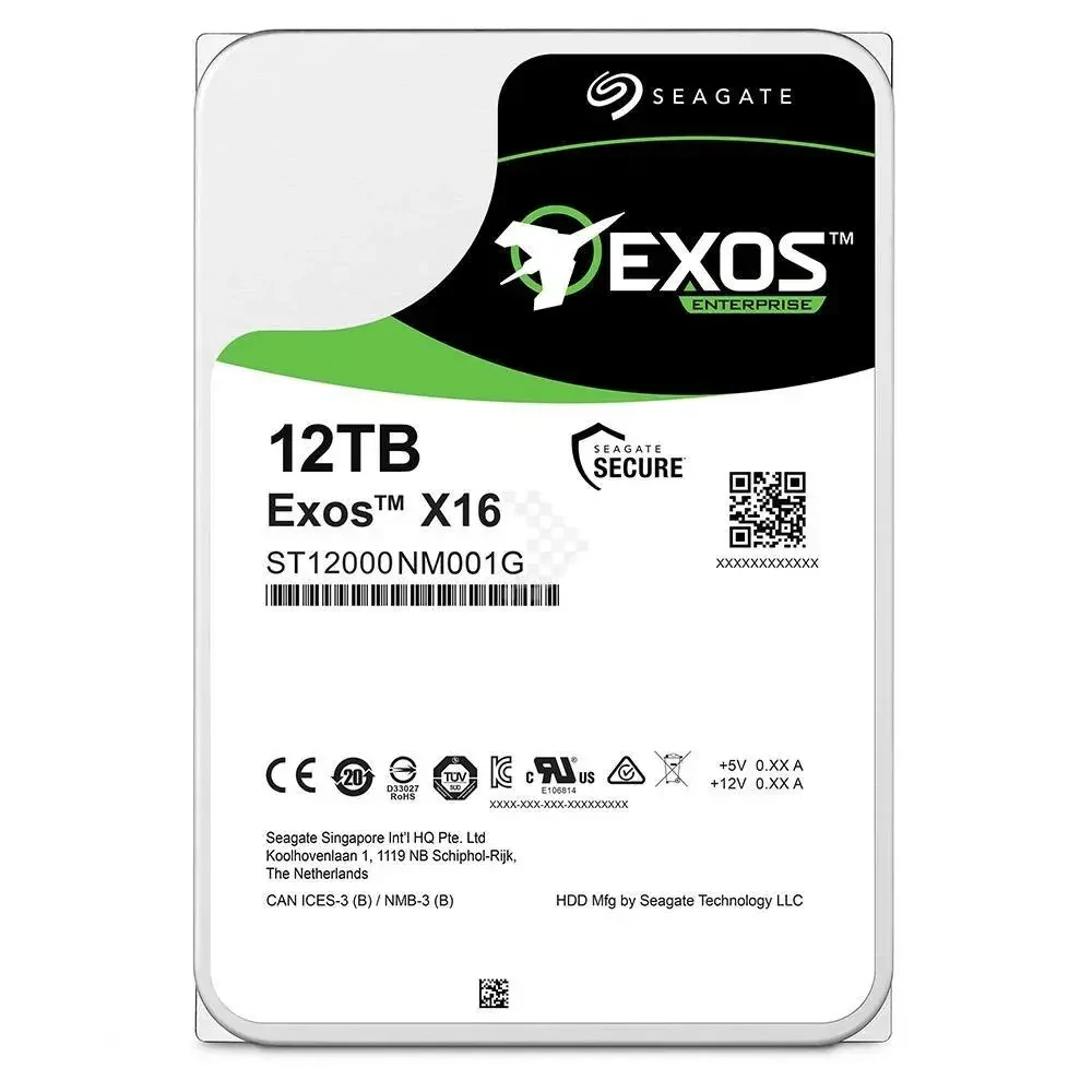 HDD Seagate Exos X16 12TB 3.5 inch - ST12000NM001G