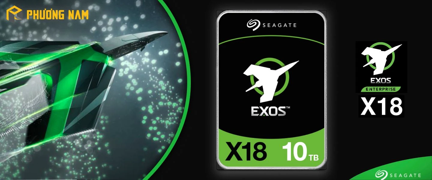 HDD Seagate Exos X18 10TB 3.5 inch - ST10000NM018G