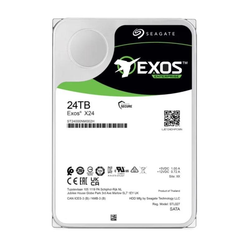 HDD Seagate Exos X24 24TB 3.5 inch - ST24000NM002H