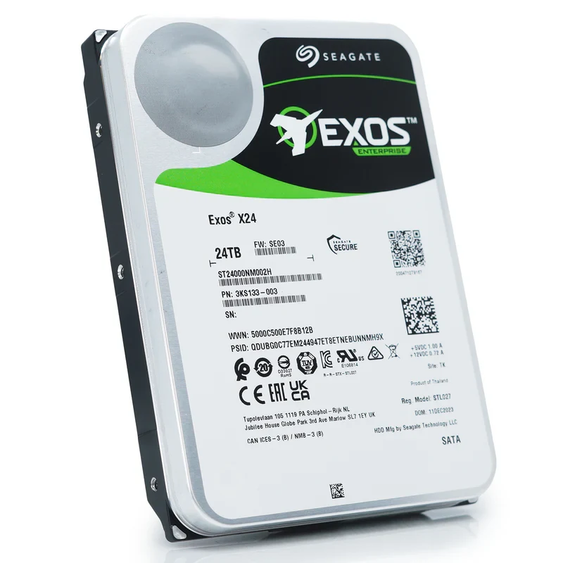 HDD Seagate Exos X24 24TB 3.5 inch - ST24000NM002H