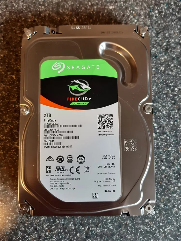 HDD Seagate FireCuda SSHD 2TB 3.5 inch - ST2000DX001