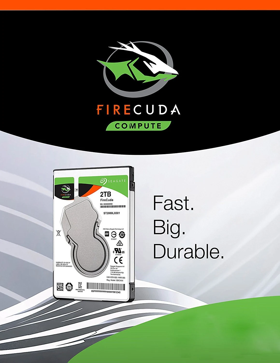 HDD Seagate FireCuda SSHD 2TB 3.5 inch - ST2000DX002