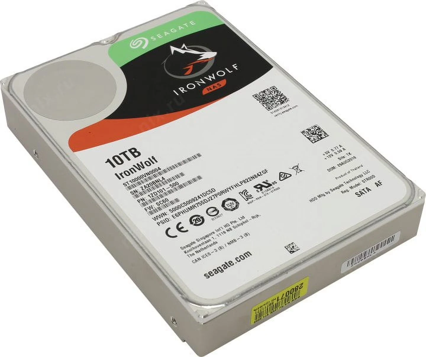 HDD Seagate IronWolf 10TB 3.5 inch - ST10000VN0004