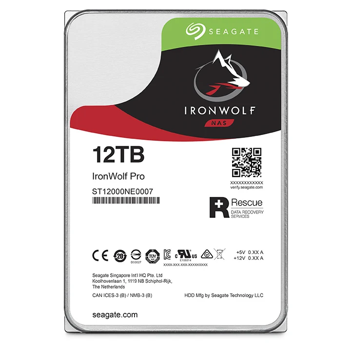 HDD Seagate IronWolf Pro 12TB 3.5 inch - ST12000NE0008