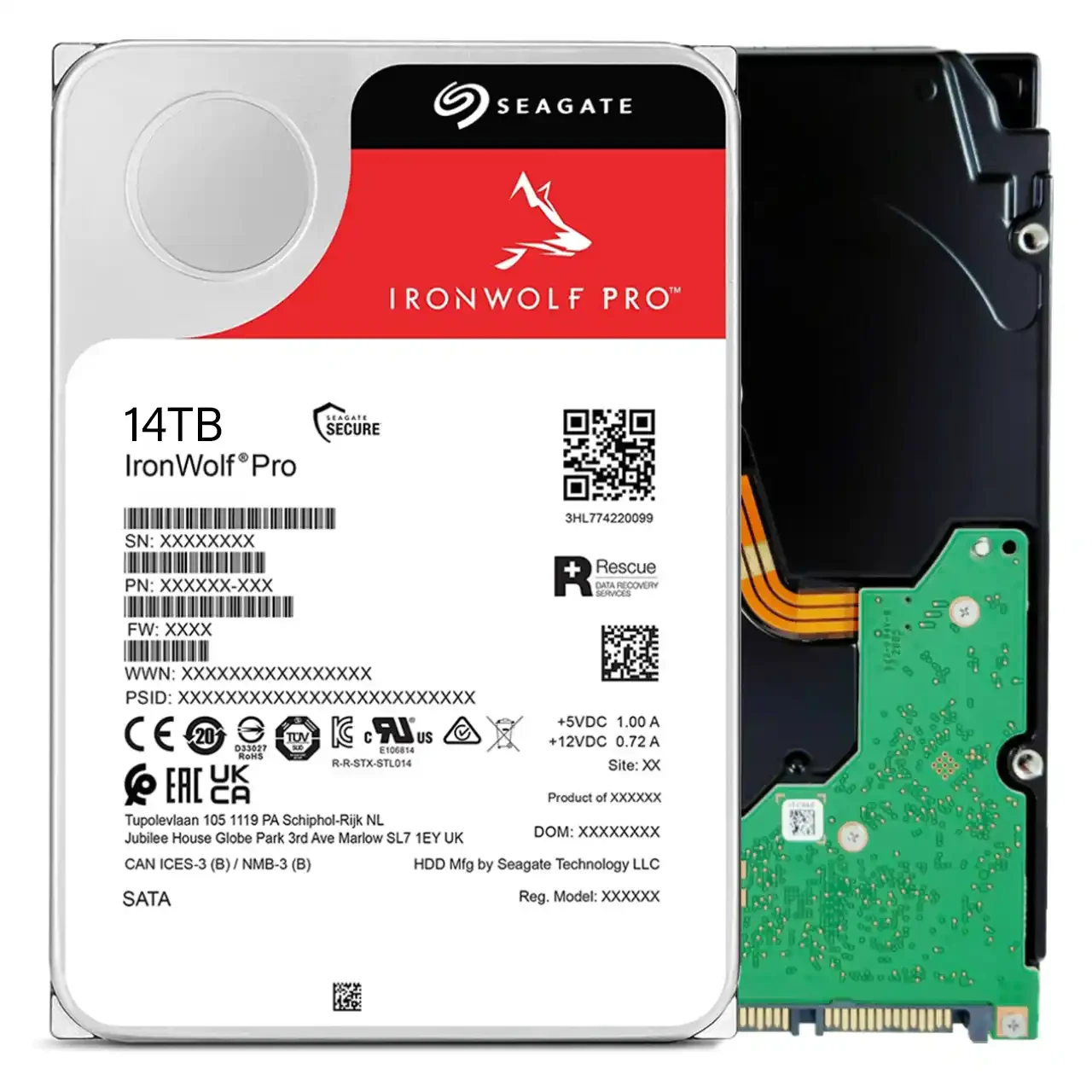 HDD Seagate IronWolf Pro 14TB 3.5 inch - ST14000NE0008