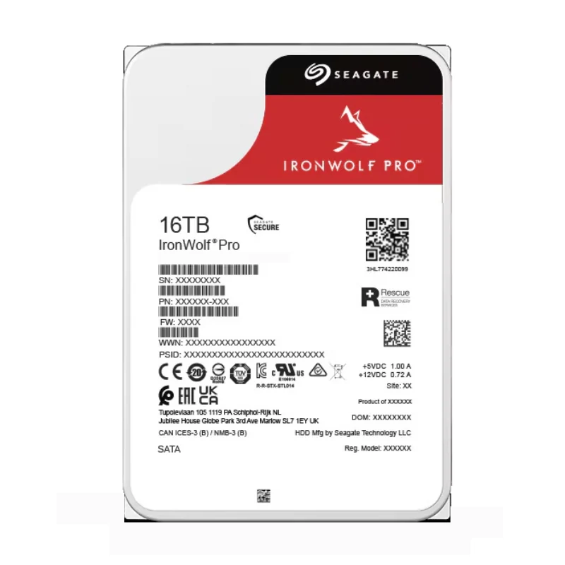 HDD Seagate IronWolf Pro 16TB 3.5 inch - ST16000NT001