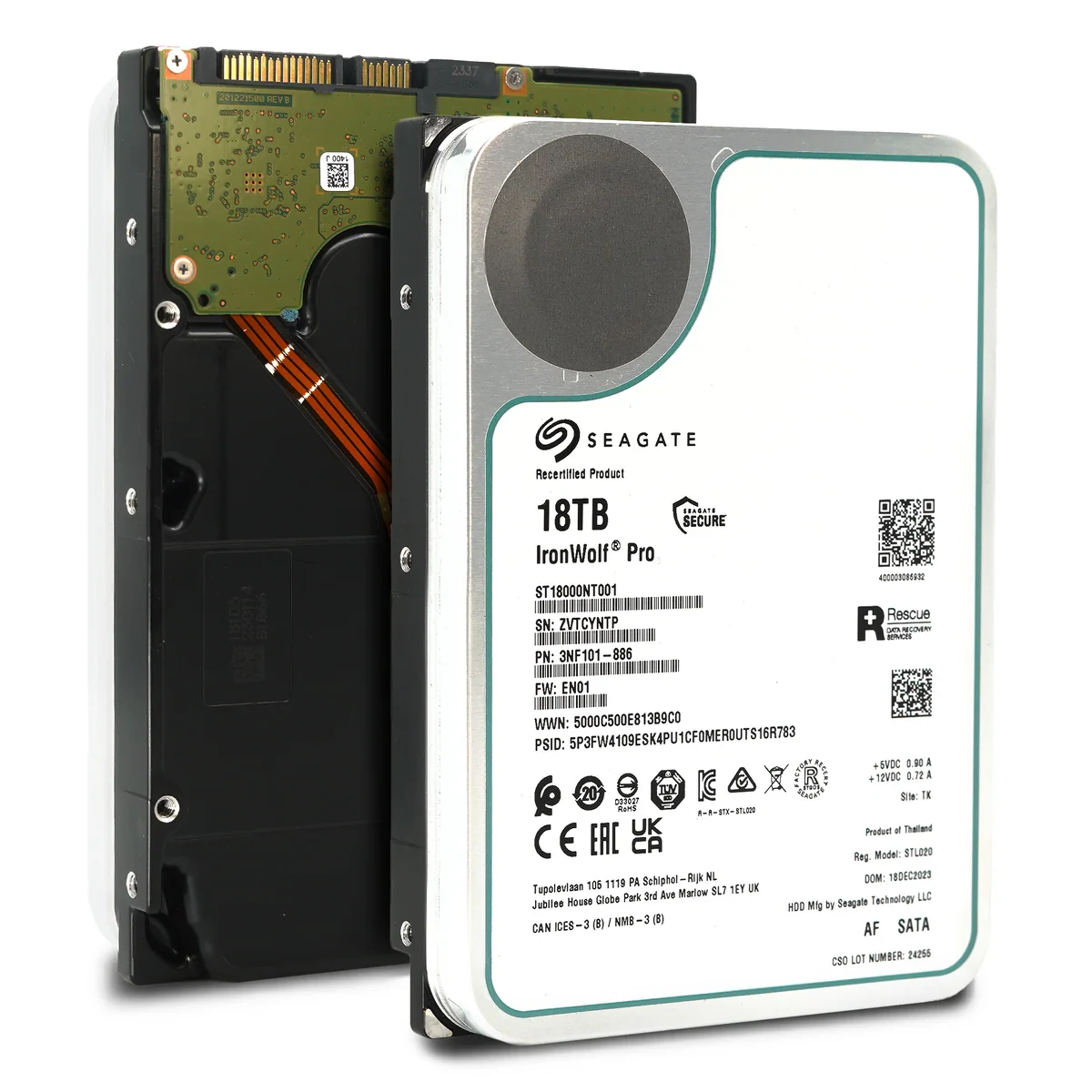 HDD Seagate IronWolf Pro 18TB 3.5 inch - ST18000NT001