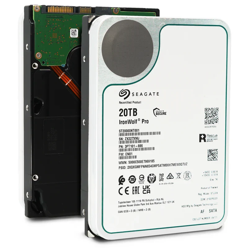 HDD Seagate IronWolf Pro 20TB 3.5 inch - ST20000NT001