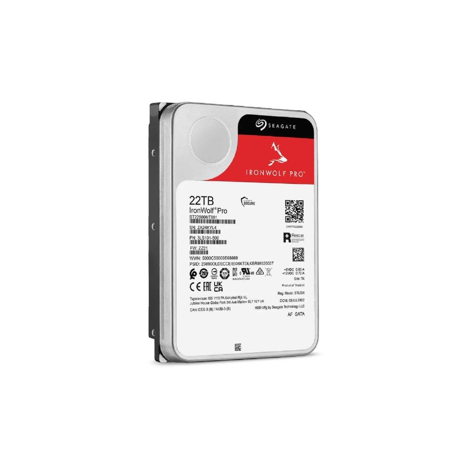 HDD Seagate IronWolf Pro 22TB 3.5 inch - ST22000NT001